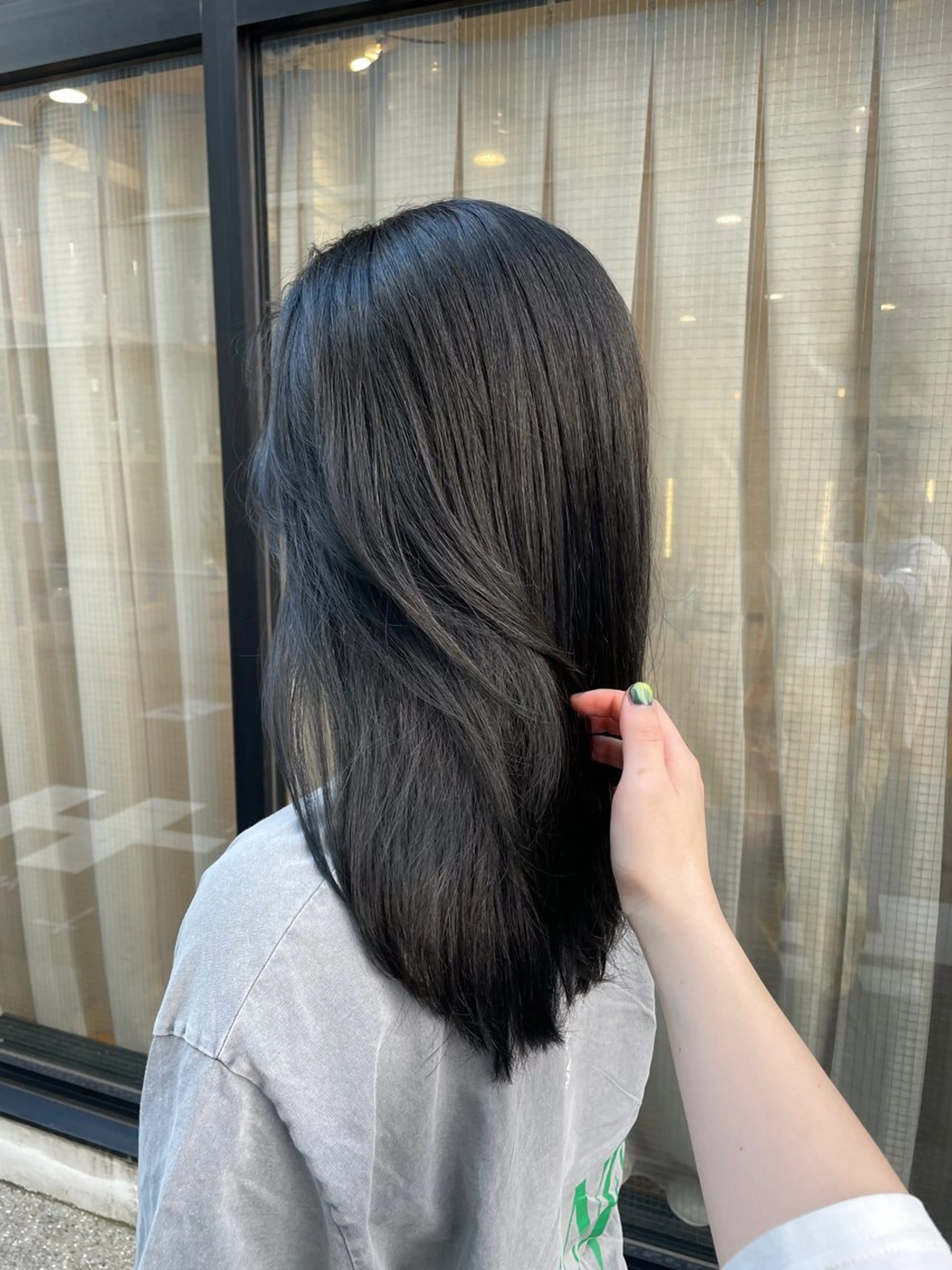 ミディアム カラー カット ヘアカラー カラー/レイヤー/ 髪質改善/PAAQのヘアスタイル