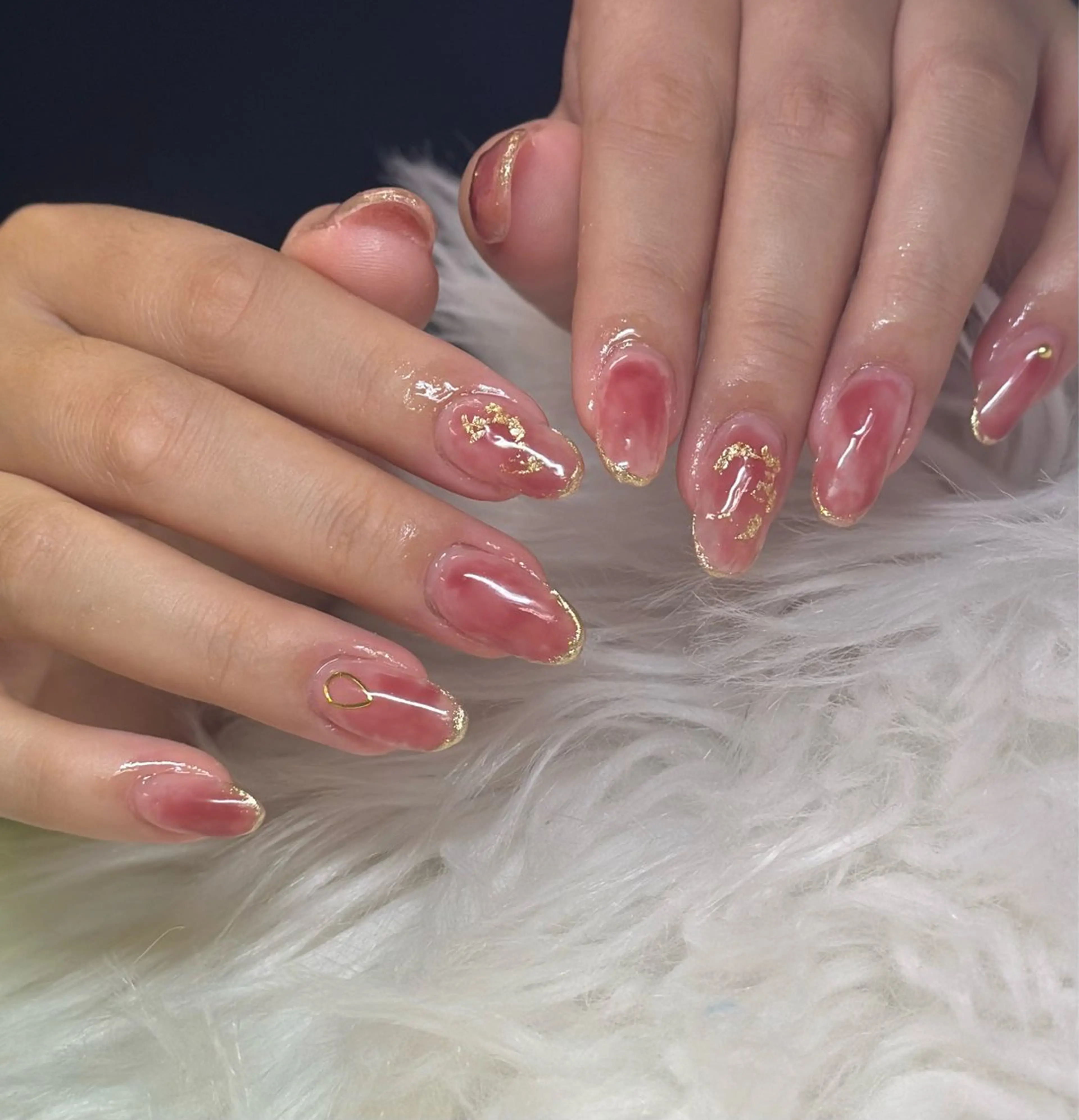 ネイル 富岡 妃奈のネイルデザイン