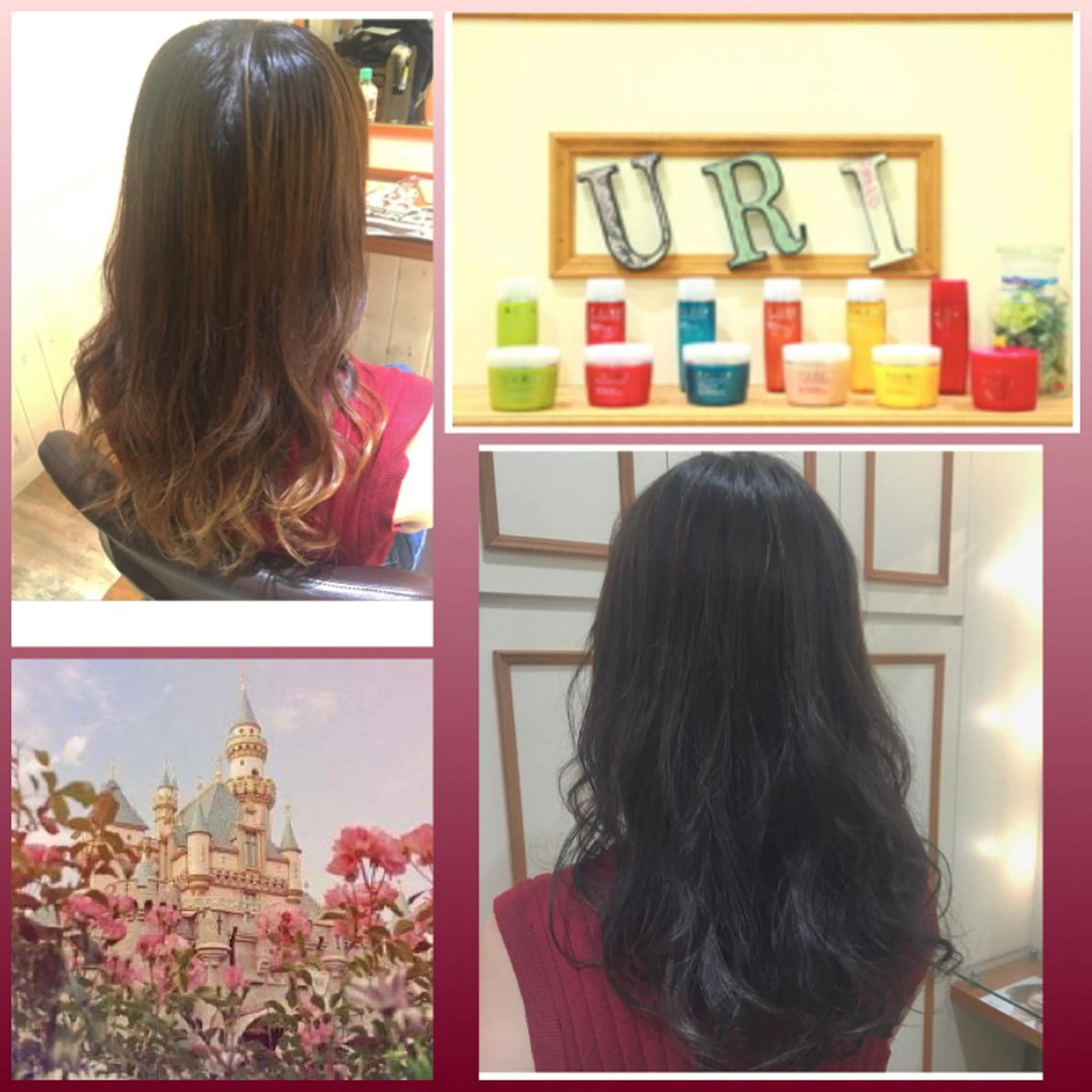 ミディアム セミロング ロング カラー アッシュ ブルーカラー 透明感カラー 代表🎀 ふわモテ愛 され髪🩷yumiのヘアスタイル