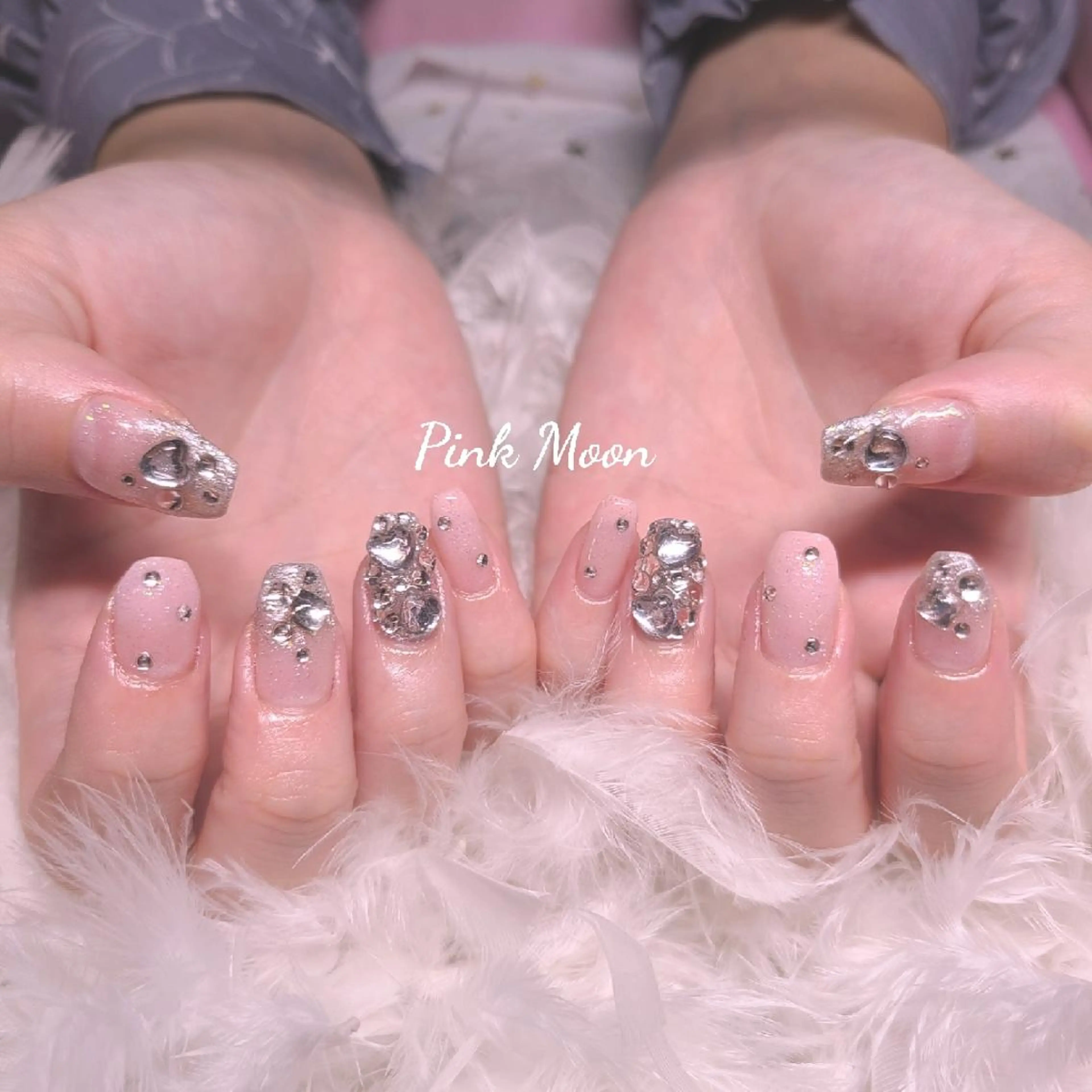 ネイル その他(ネイル) PinkMoon Nozomiのネイルデザイン