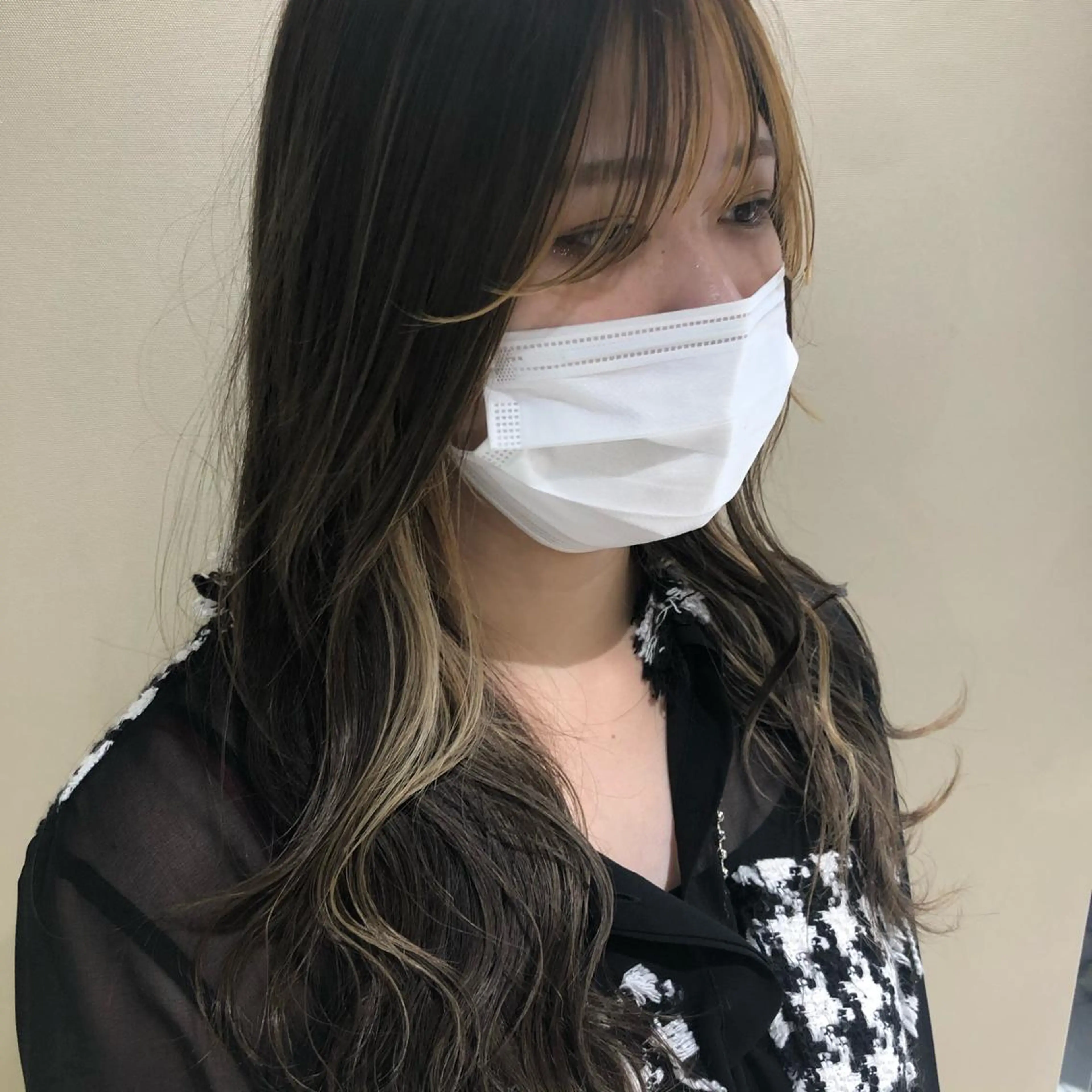 ロング カラー インナーカラー カット ヘアカラー 韓国風ヘア 🇰🇷清水しいなのヘアスタイル