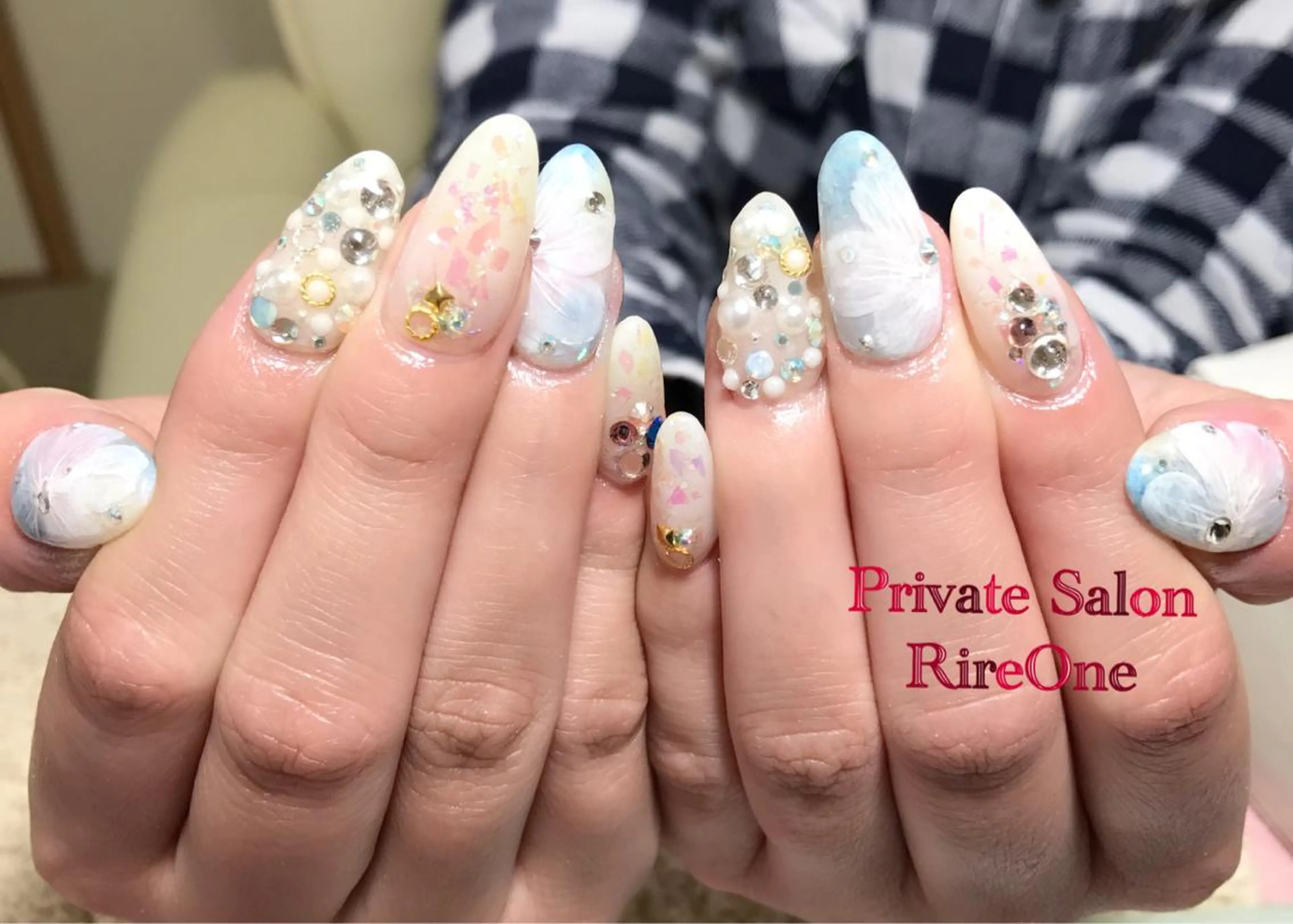 ネイル ブライダルネイル RireOne ~リルワン~のネイルデザイン