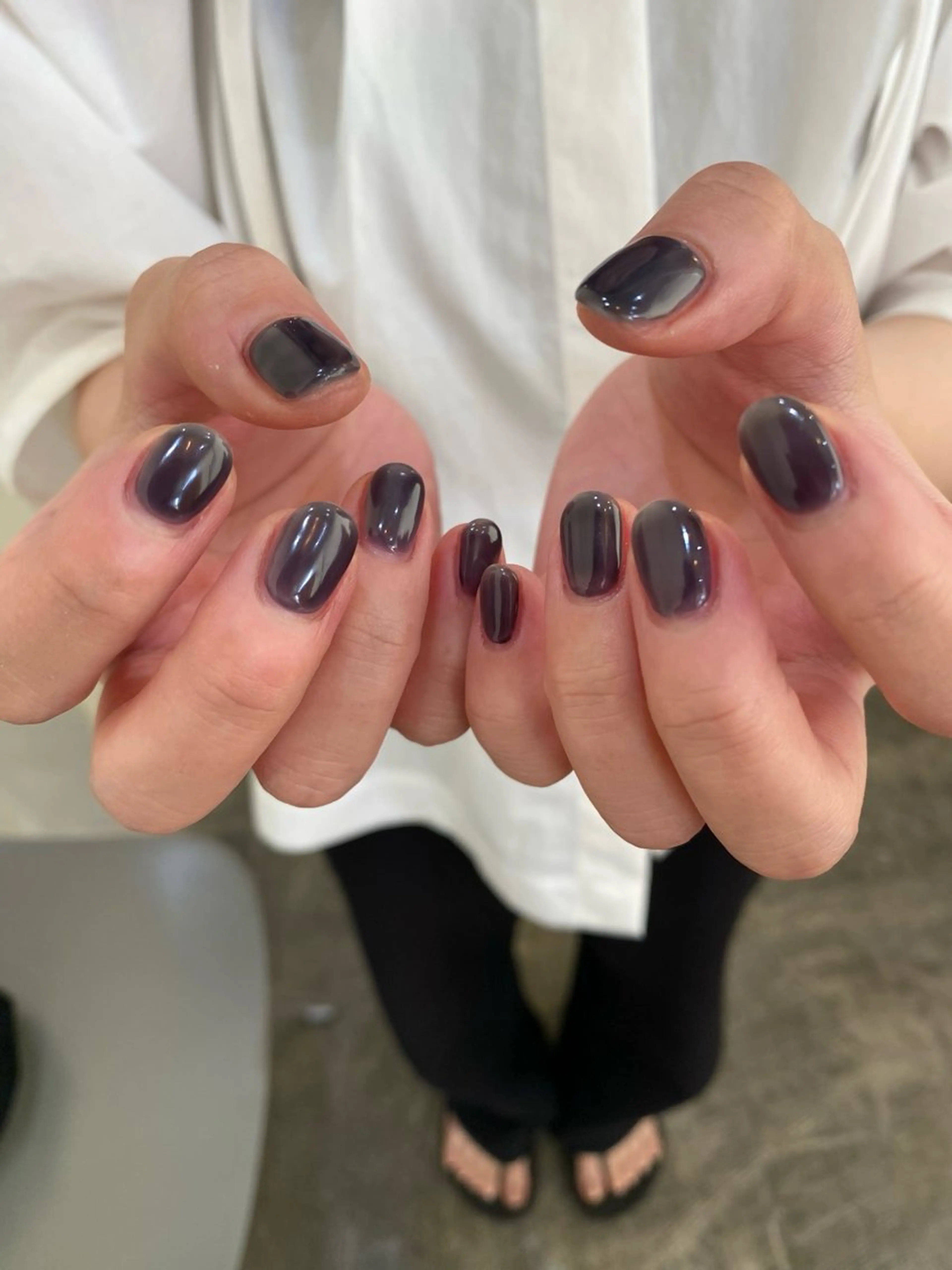 ネイル ネイビー nable.所属・栗林 実莉のネイルデザイン