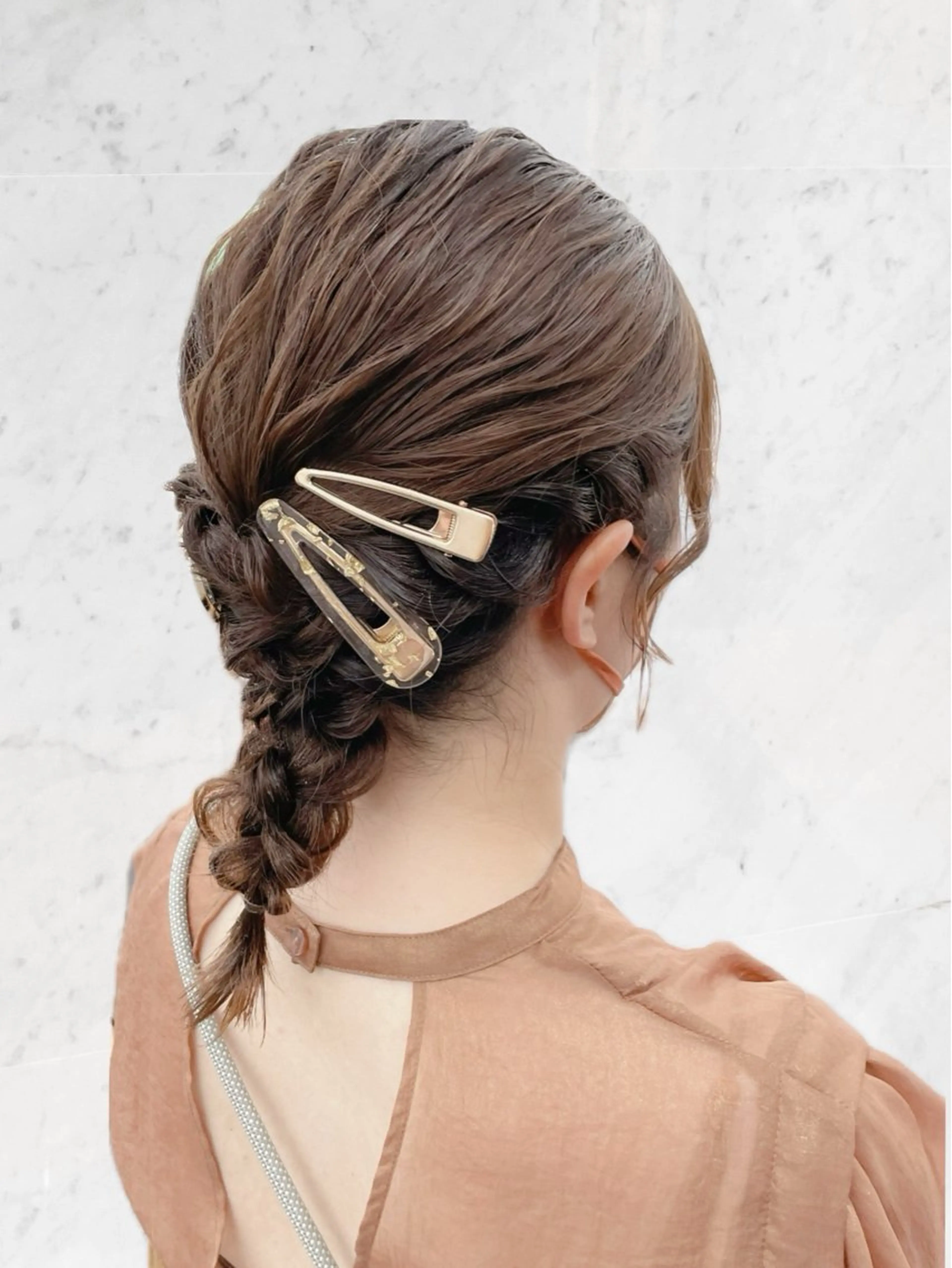 ミディアム ヘアアレンジ Blue所属・透明感カラー 🫰🏻💗 高橋舞のその他イメージ