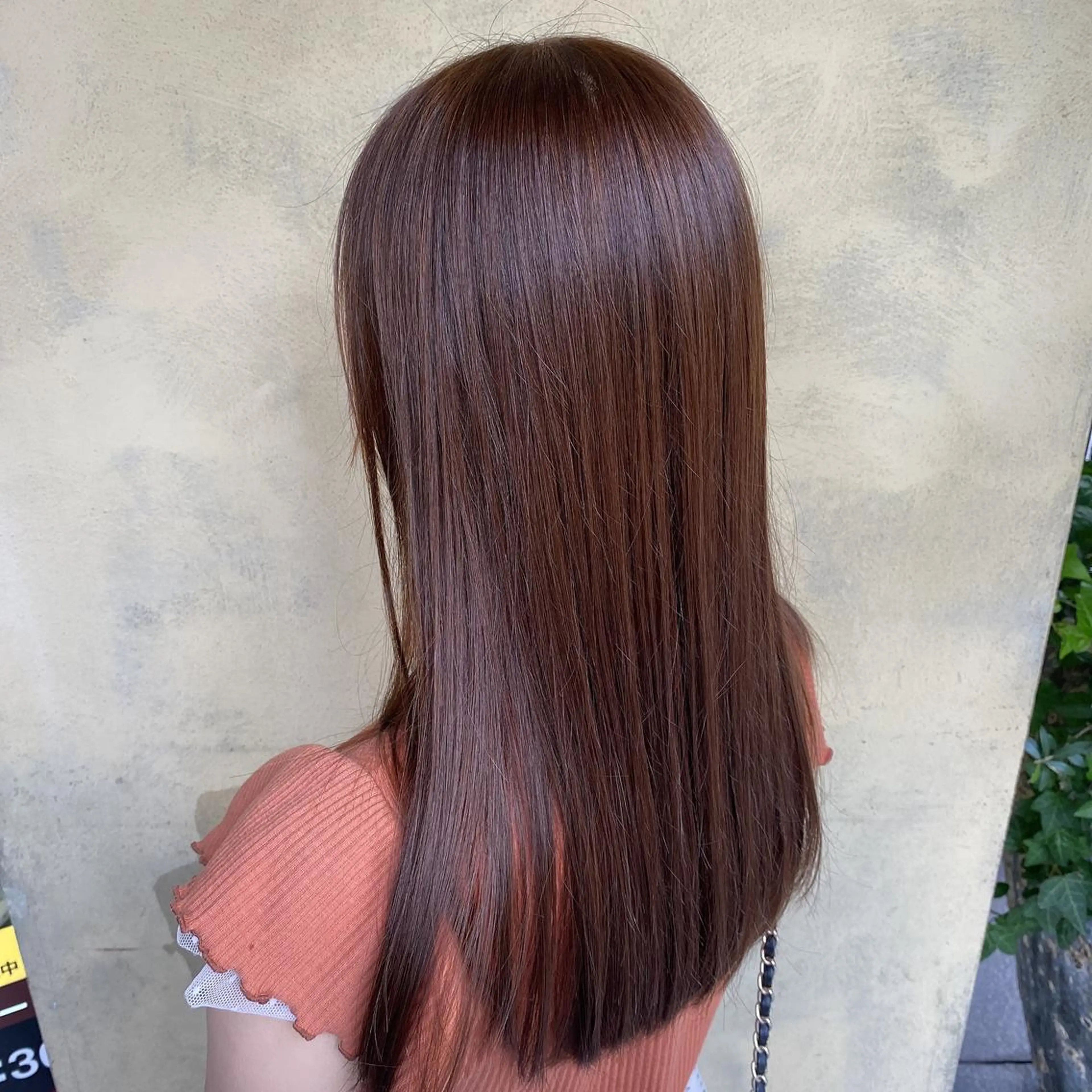 ロング カラー カット ヘアカラー トリートメント 酸スト/フェザー パーマ/三谷海斗のヘアスタイル