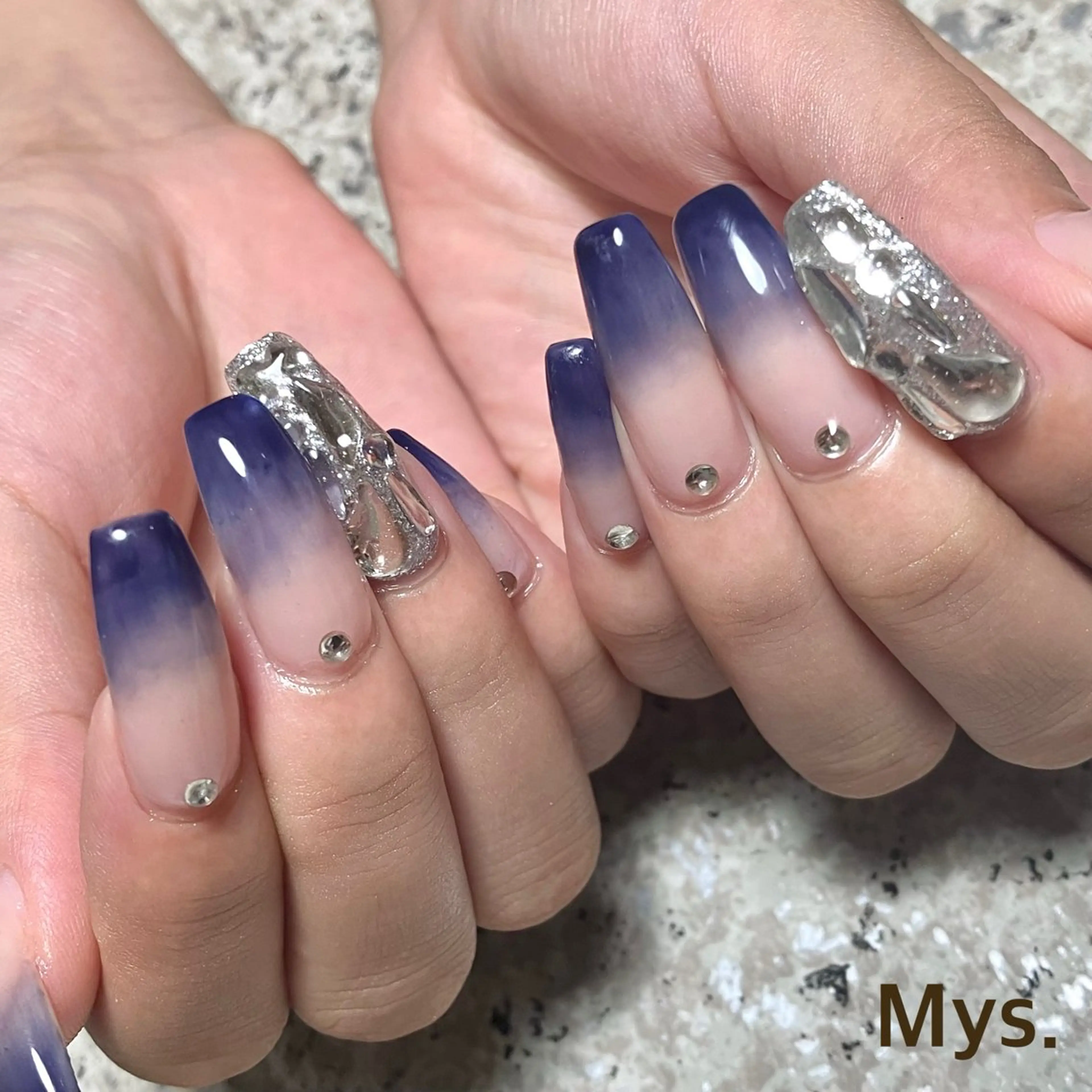 ネイル ハンドネイル Mys. 三上紗紀のネイルデザイン