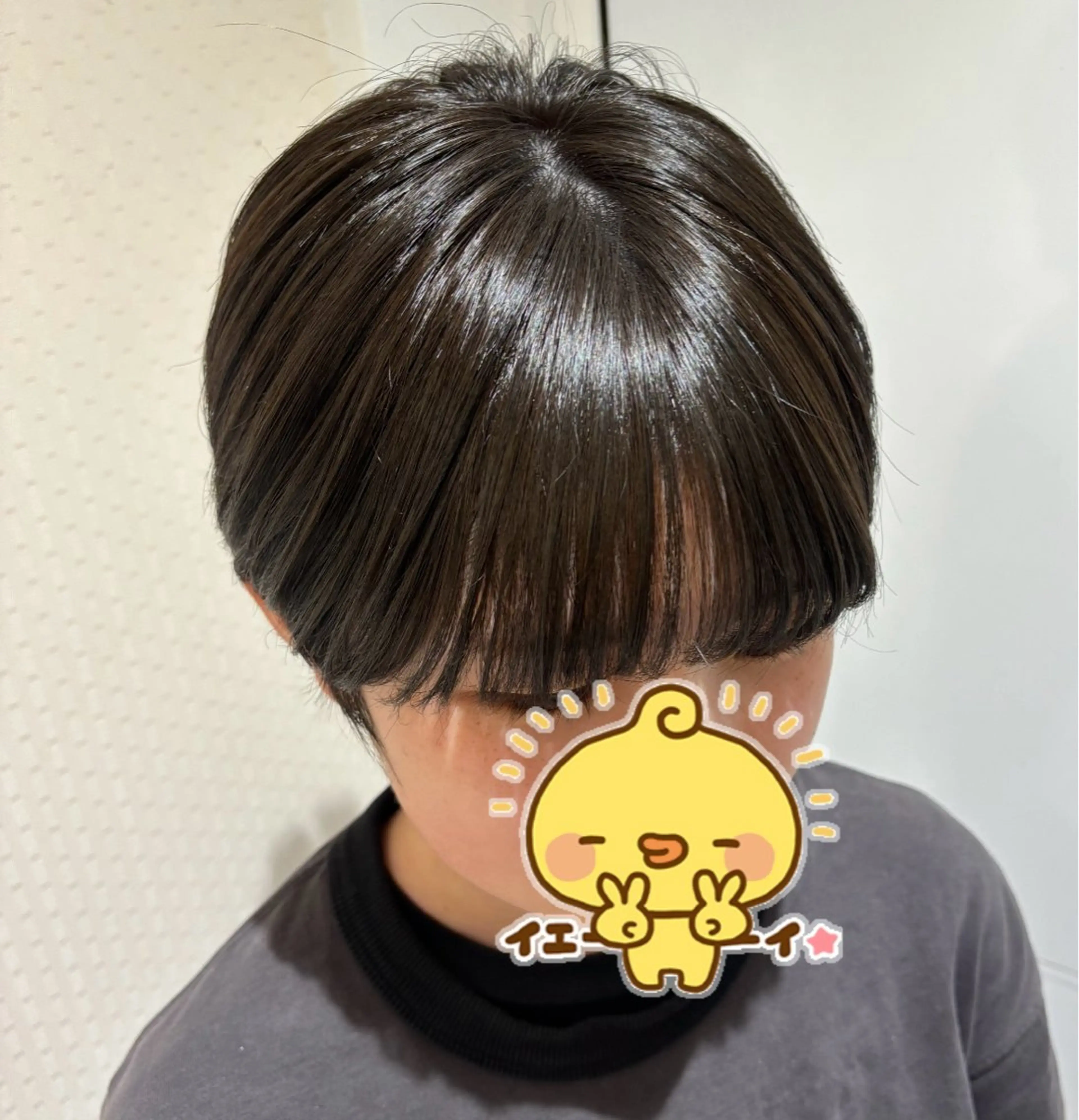 カラー ブラウンカラー マットブラウン ヘアカラー Les Saisons EX 大宮店所属・間島 叶のヘアスタイル