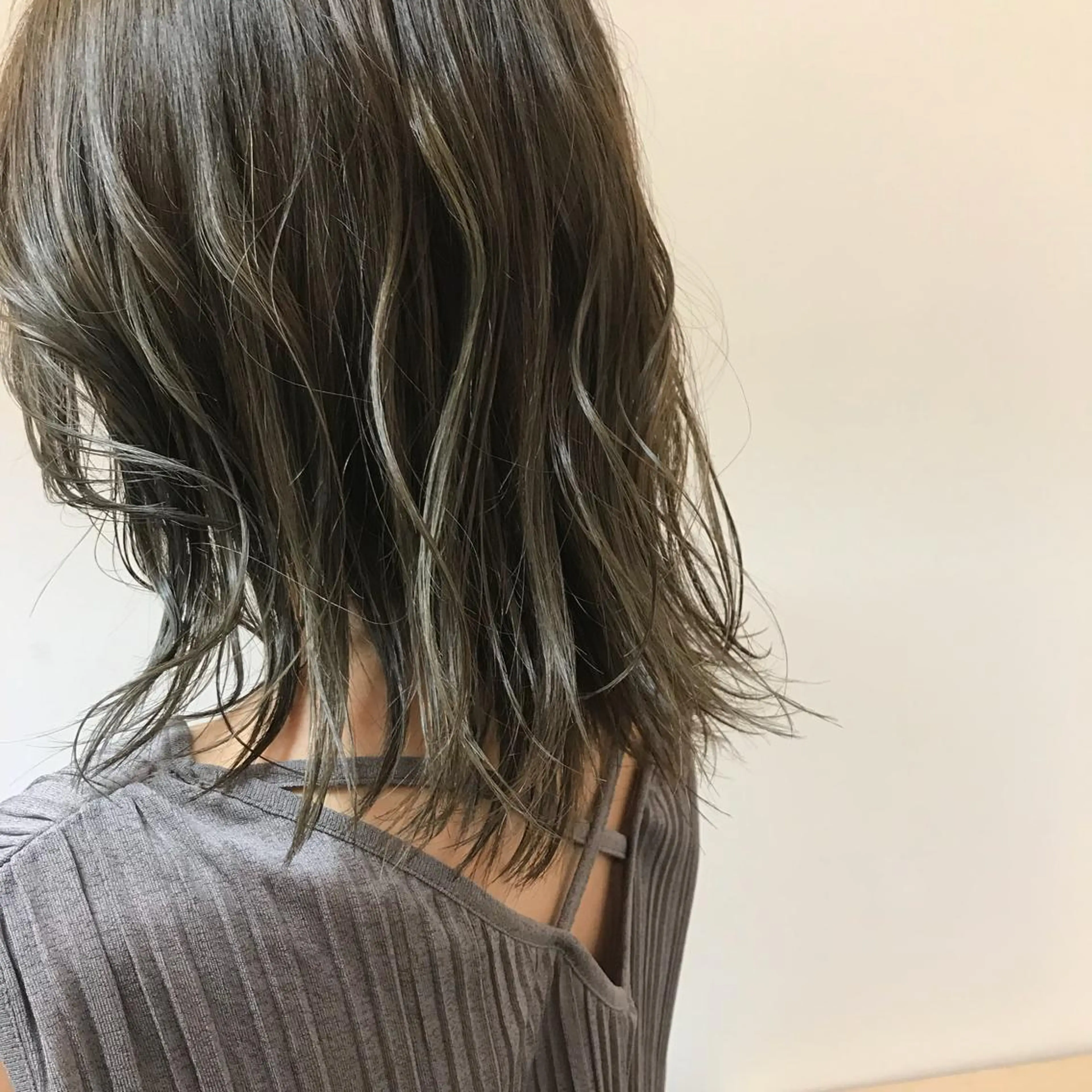 ミディアム 艶髪color💎髪 質改善ストレート大吉のヘアスタイル