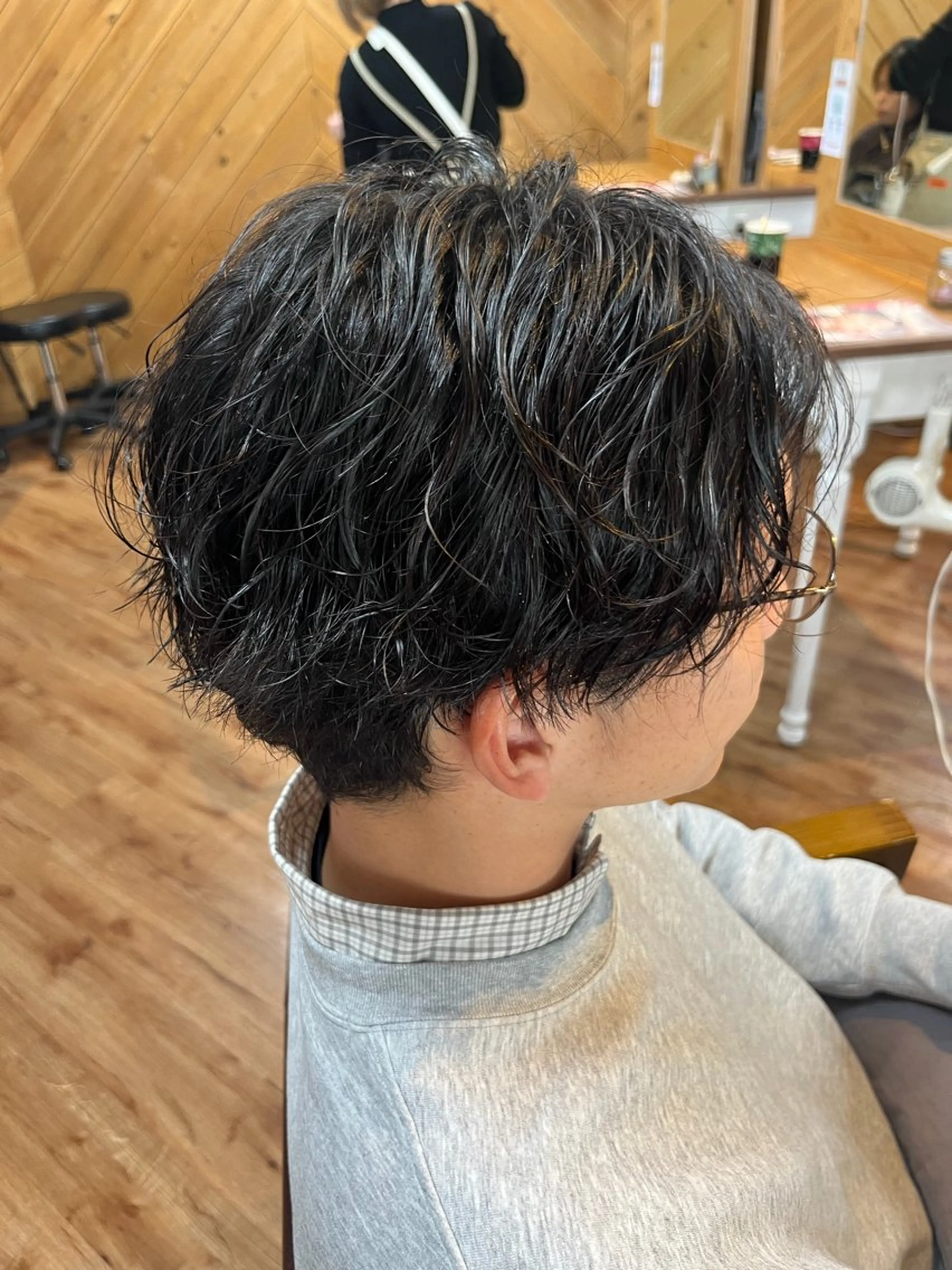 メンズカット🍃➕パーマ🫧💫の写真