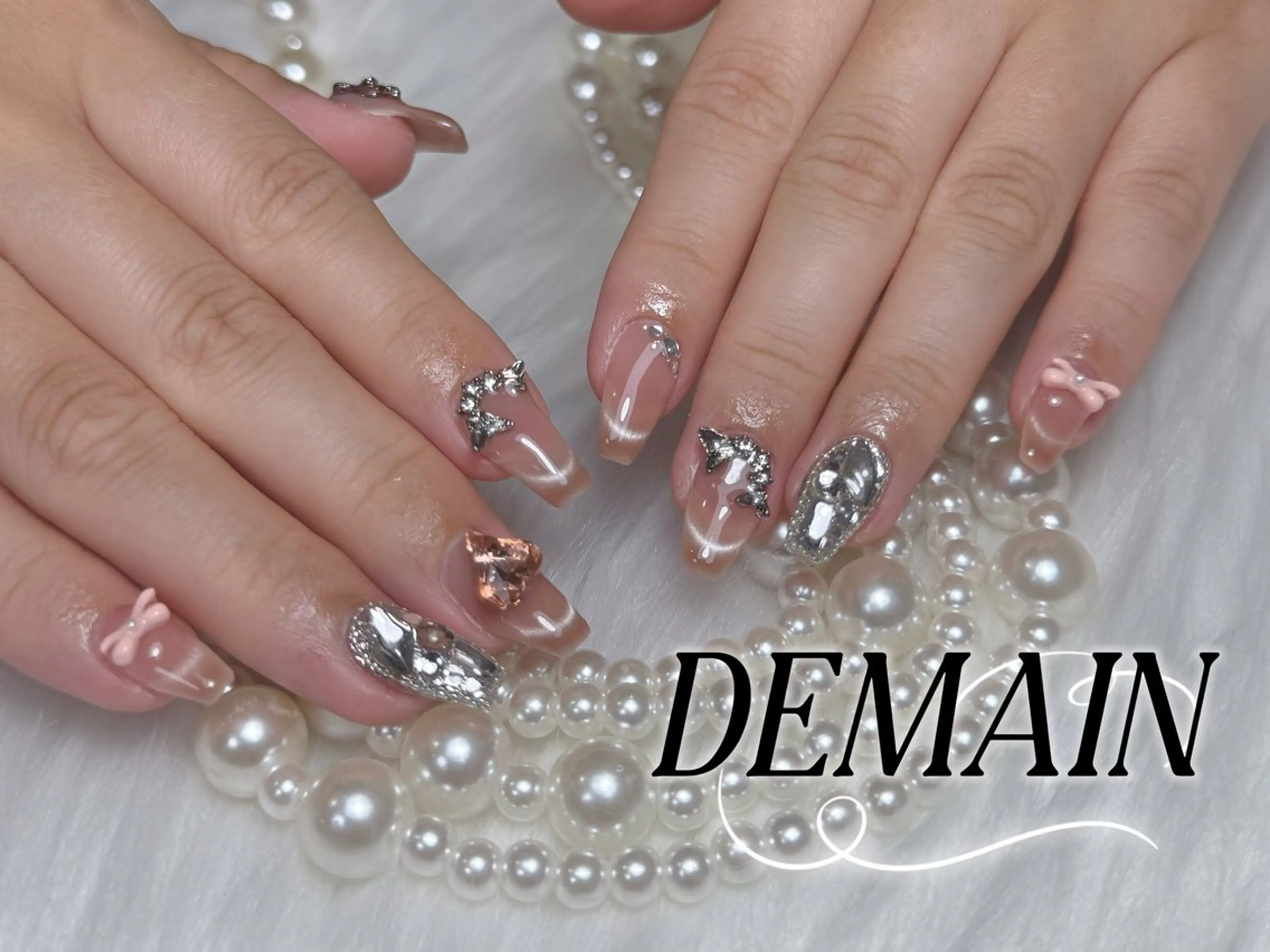 ネイル ハンドネイル ハンドケア DEMAIN- 🕊️のネイルデザイン