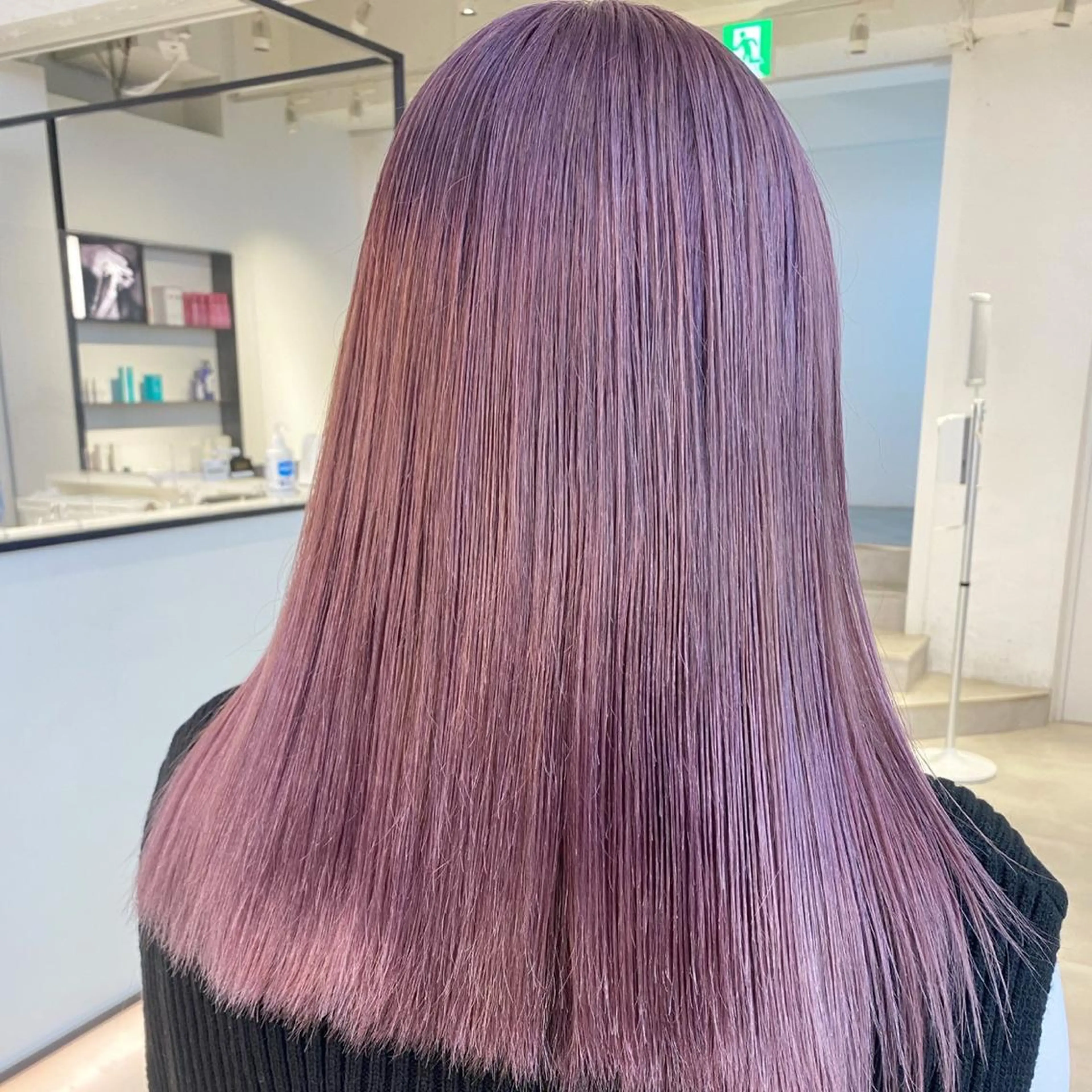 【🐩12月限定オススメメニュ🐩】ワンカラー　＋　カット＋　髪質改善グラストリートメントの写真