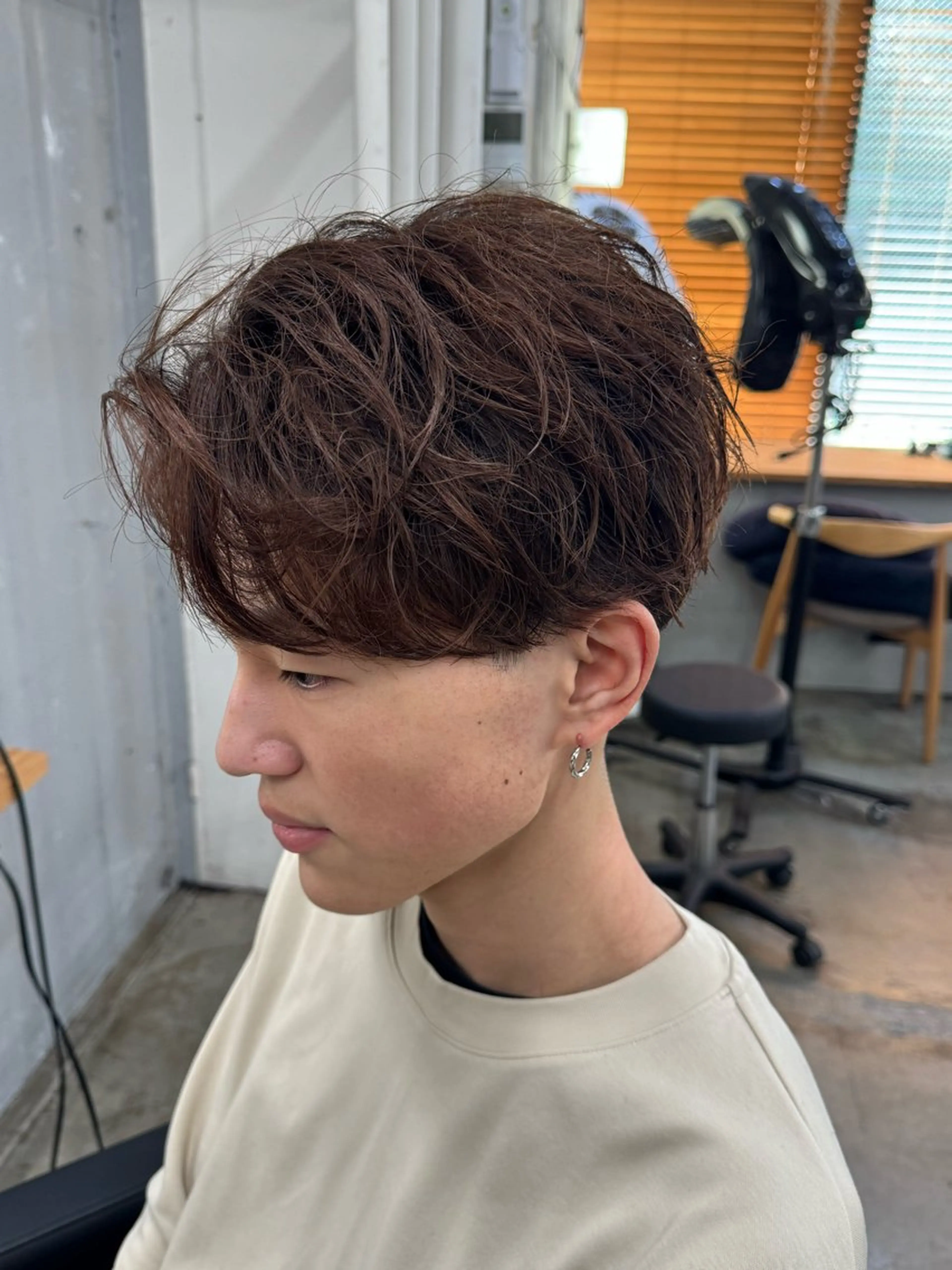 メンズ カット アキト/ メンズ/透明感暗髪のヘアスタイル