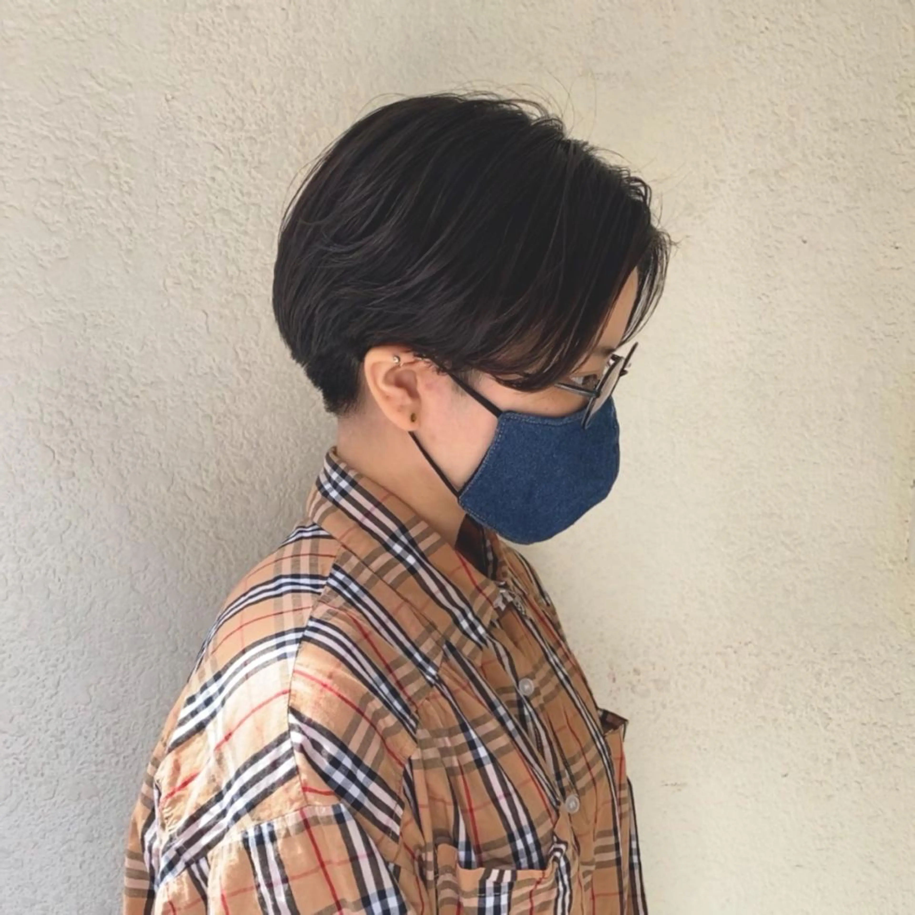 ショート ハンサムショート ショートヘア 小川 美奈のヘアスタイル