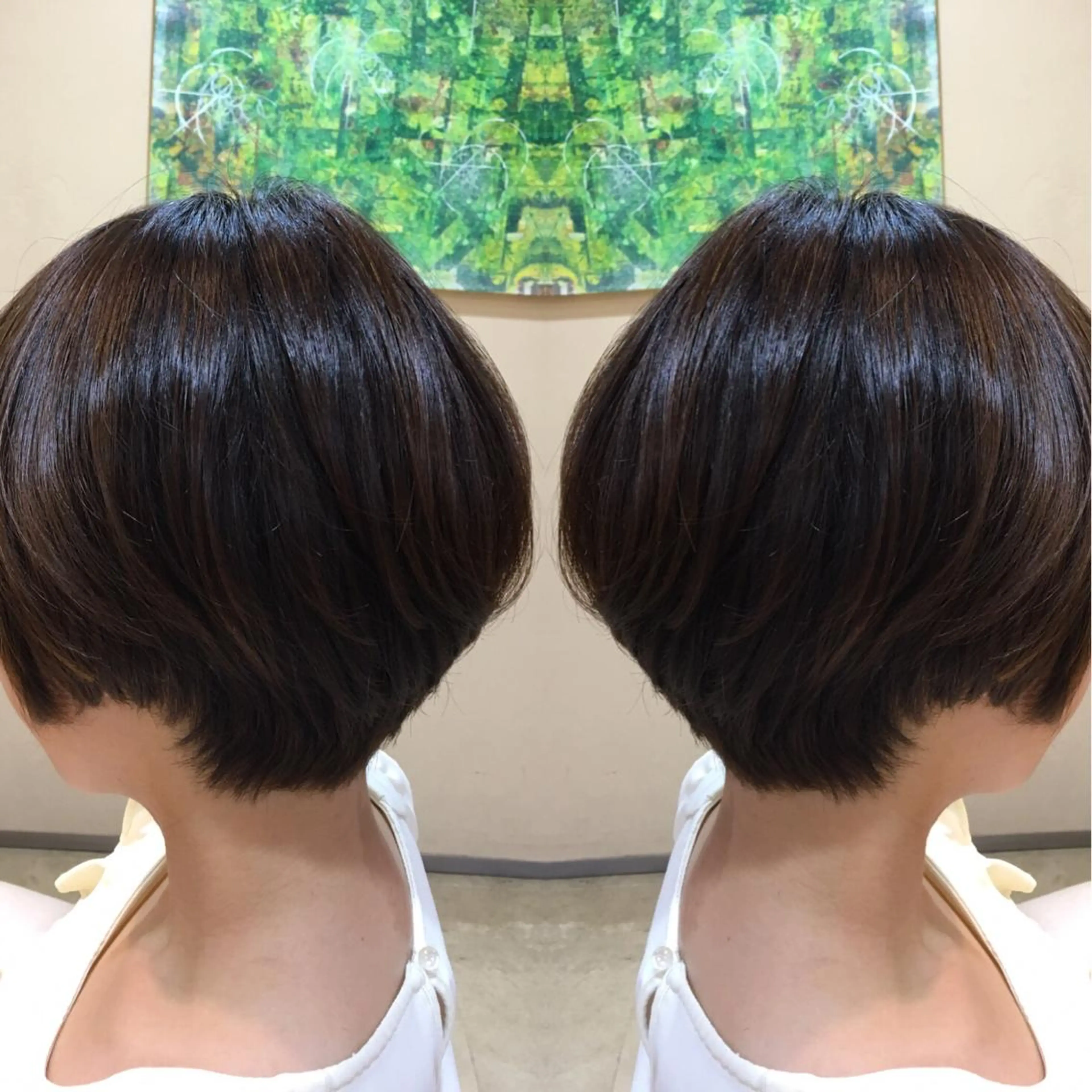 ショート カラー 🐝肥田 しょーと🐝のヘアスタイル