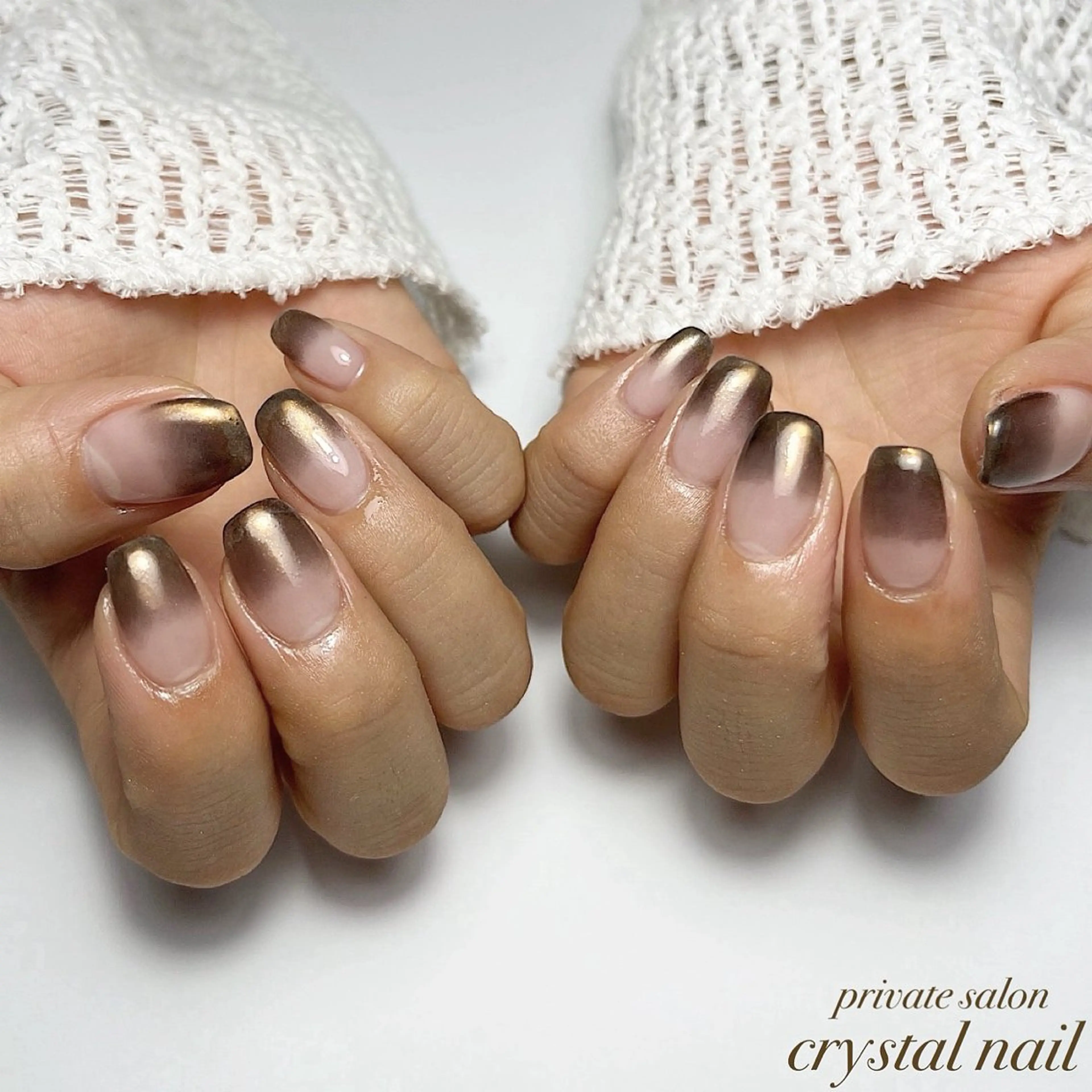 ネイル ミラーネイル Crystal Nailのネイルデザイン