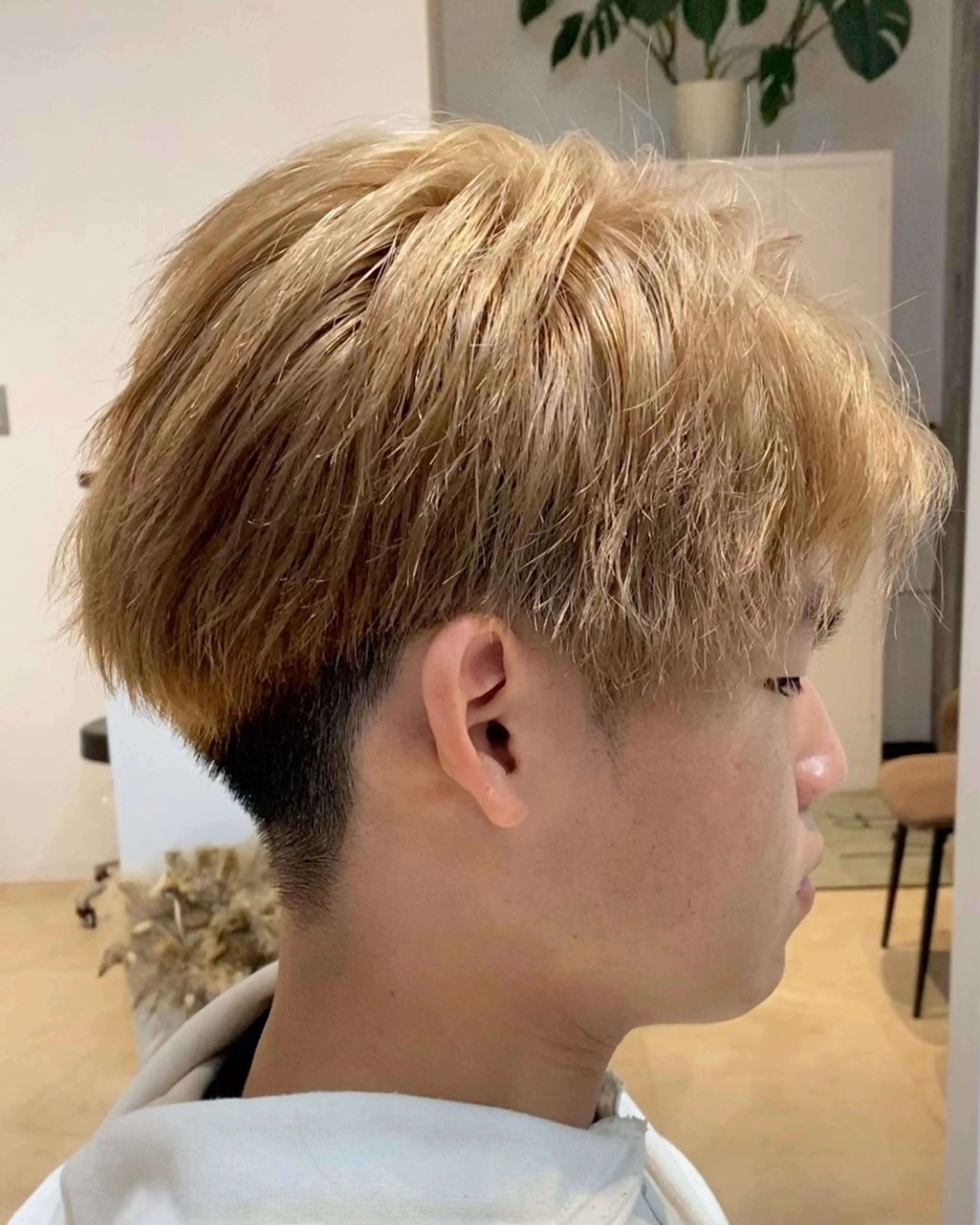 ショート カラー パーマ メンズ Laff立川所属・清野 祐樹のヘアスタイル