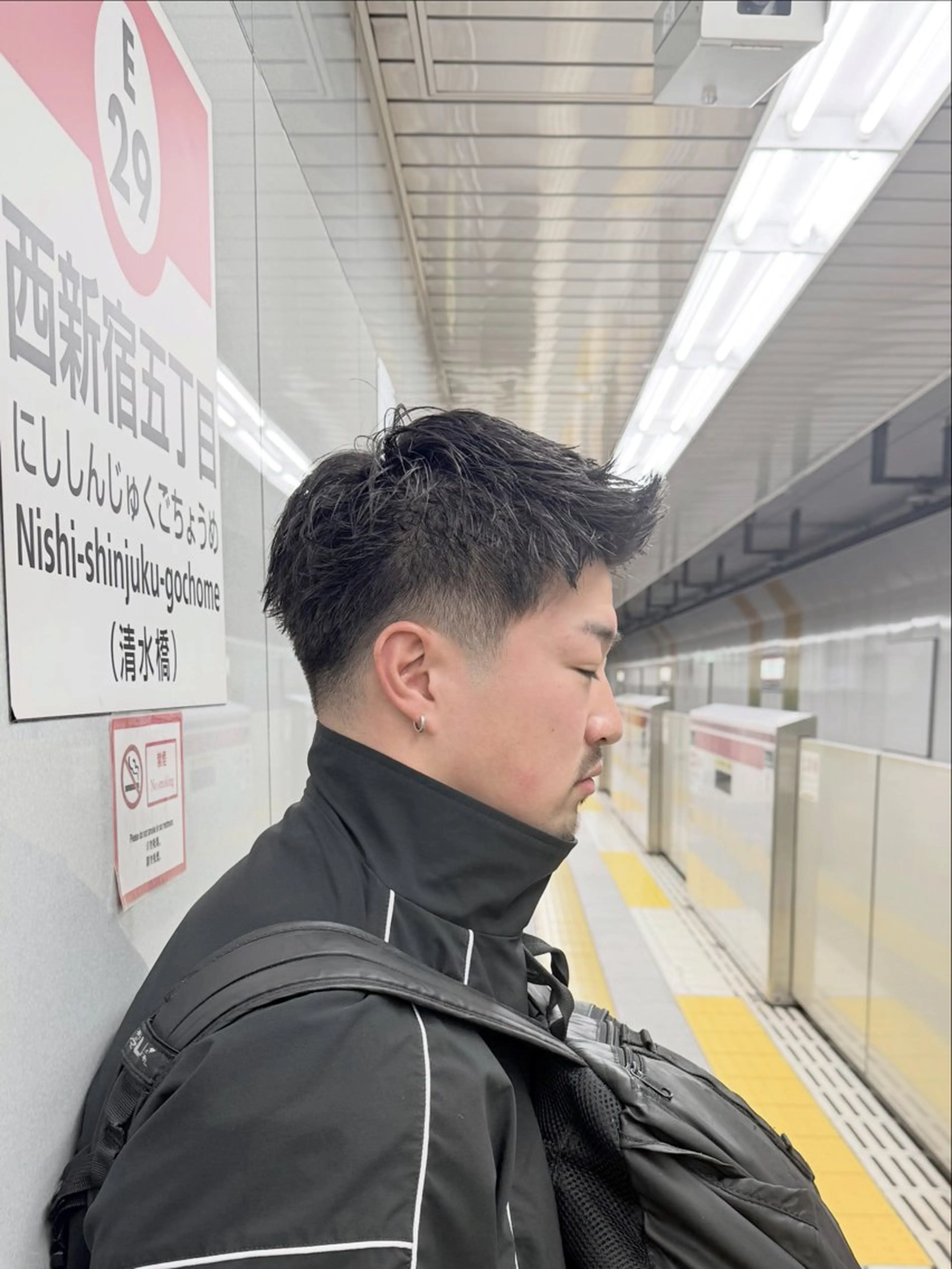 ショート メンズ フェードカット スパイキーショート ショートヘア カット 💈メンズパーマ💈 ナカザワ　　リョウのヘアスタイル