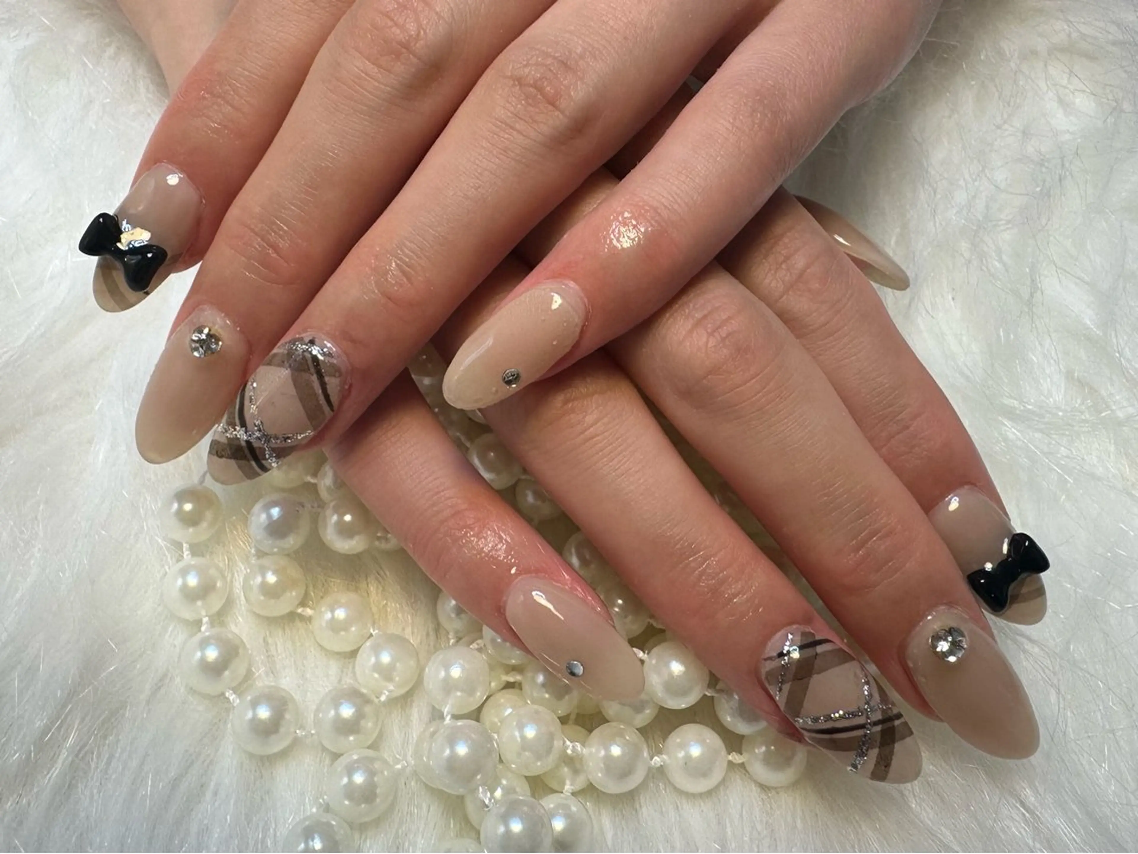 【ハンド】お持ち込みデザインやり放題アート6​〜​8本【初回オフ無料ケア込み】の写真