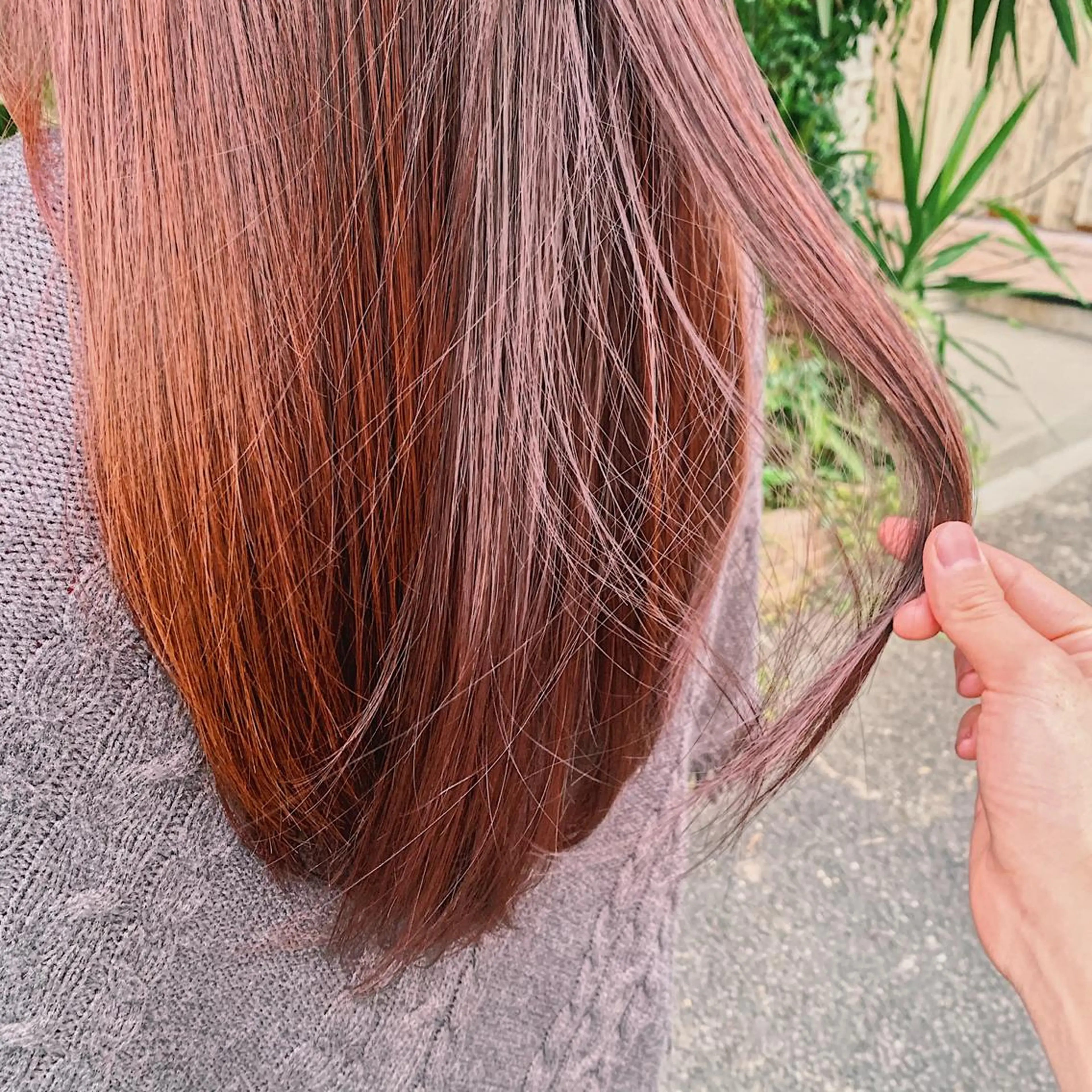 カラー パーマ、髪質改善 菊地美月のヘアスタイル