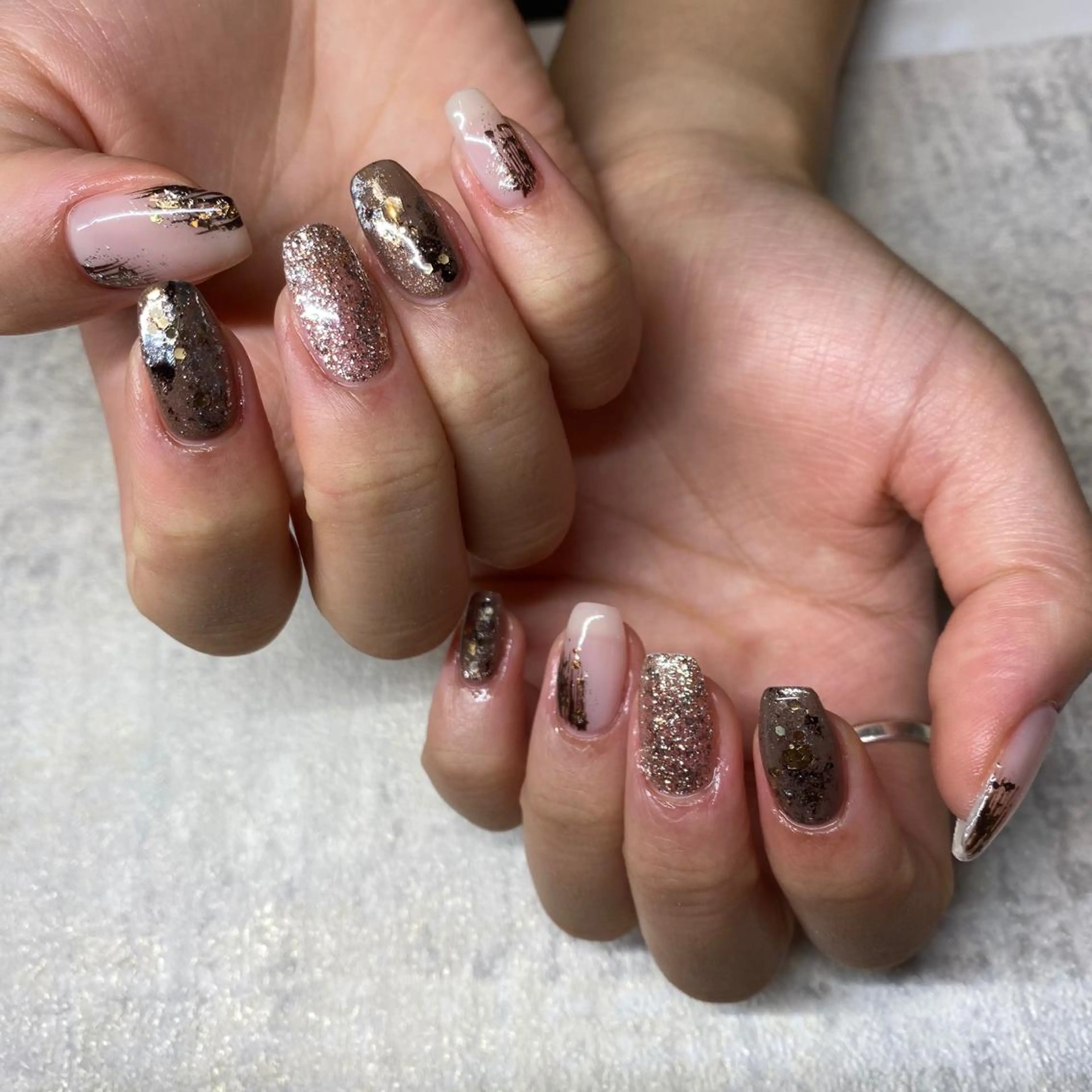ネイル ハンドネイル NORA nail UMEDAのネイルデザイン