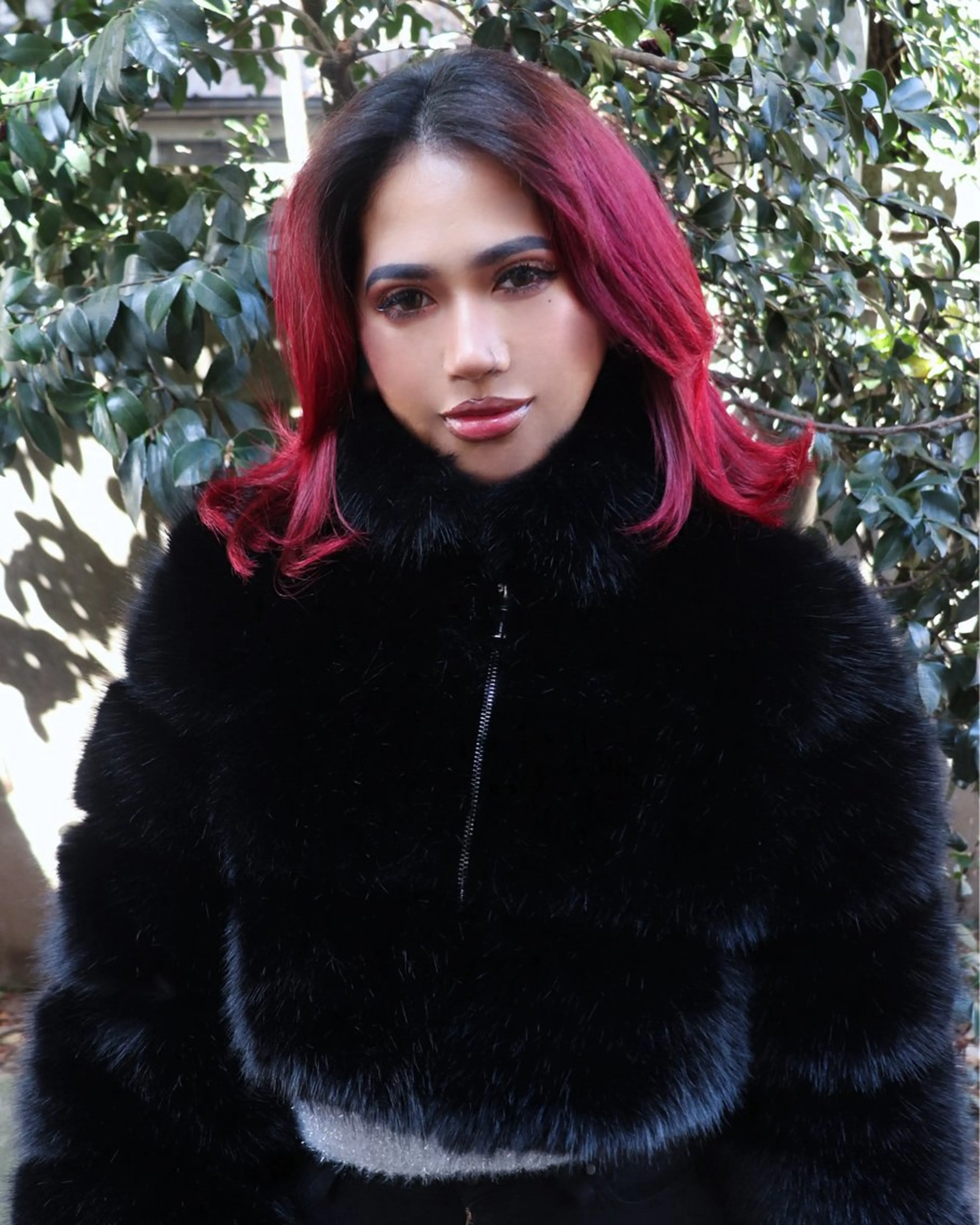 ミディアム カラー ヘアアレンジ @kyoniyy KYONIのヘアスタイル