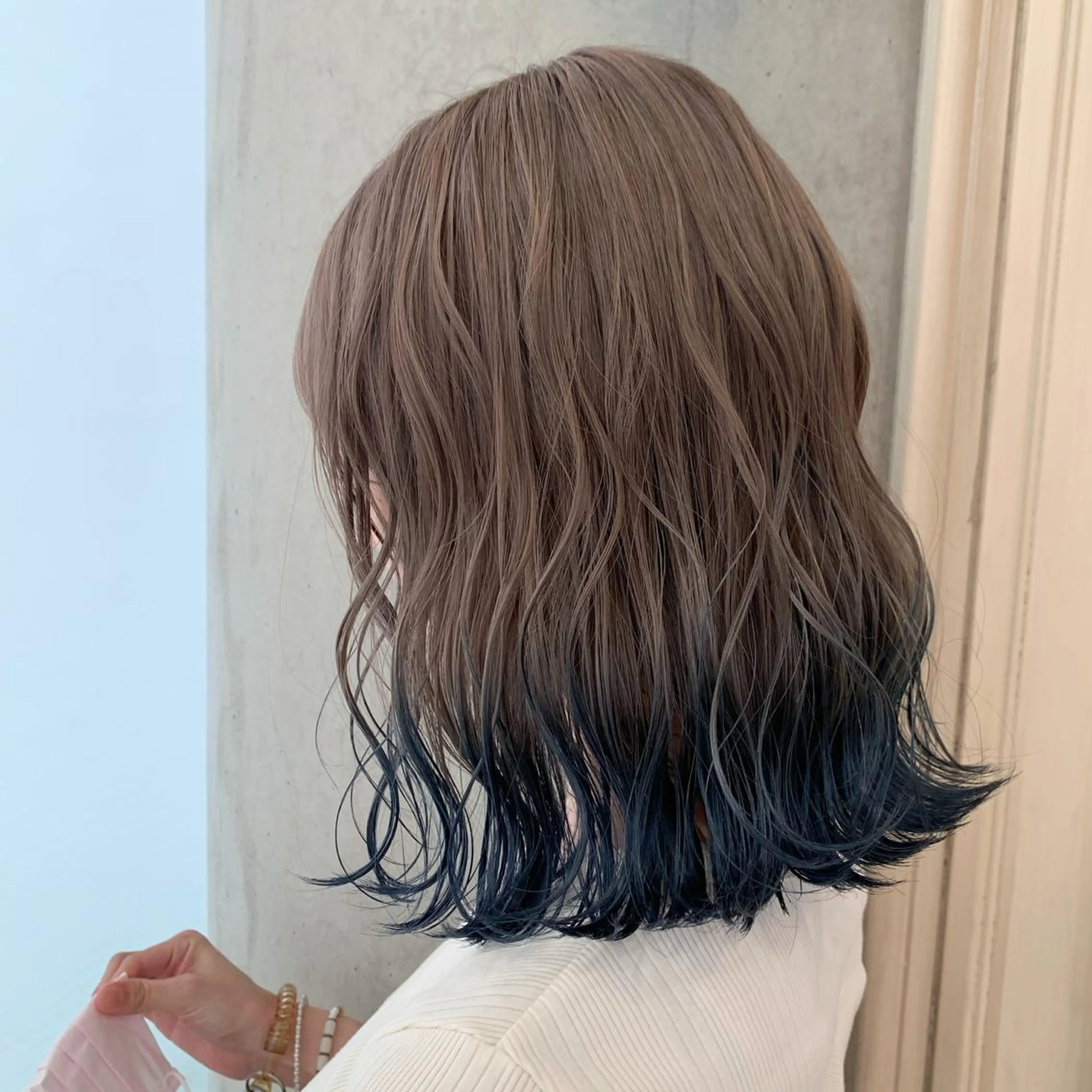 カラー サソウ ユリエ🥥のヘアスタイル