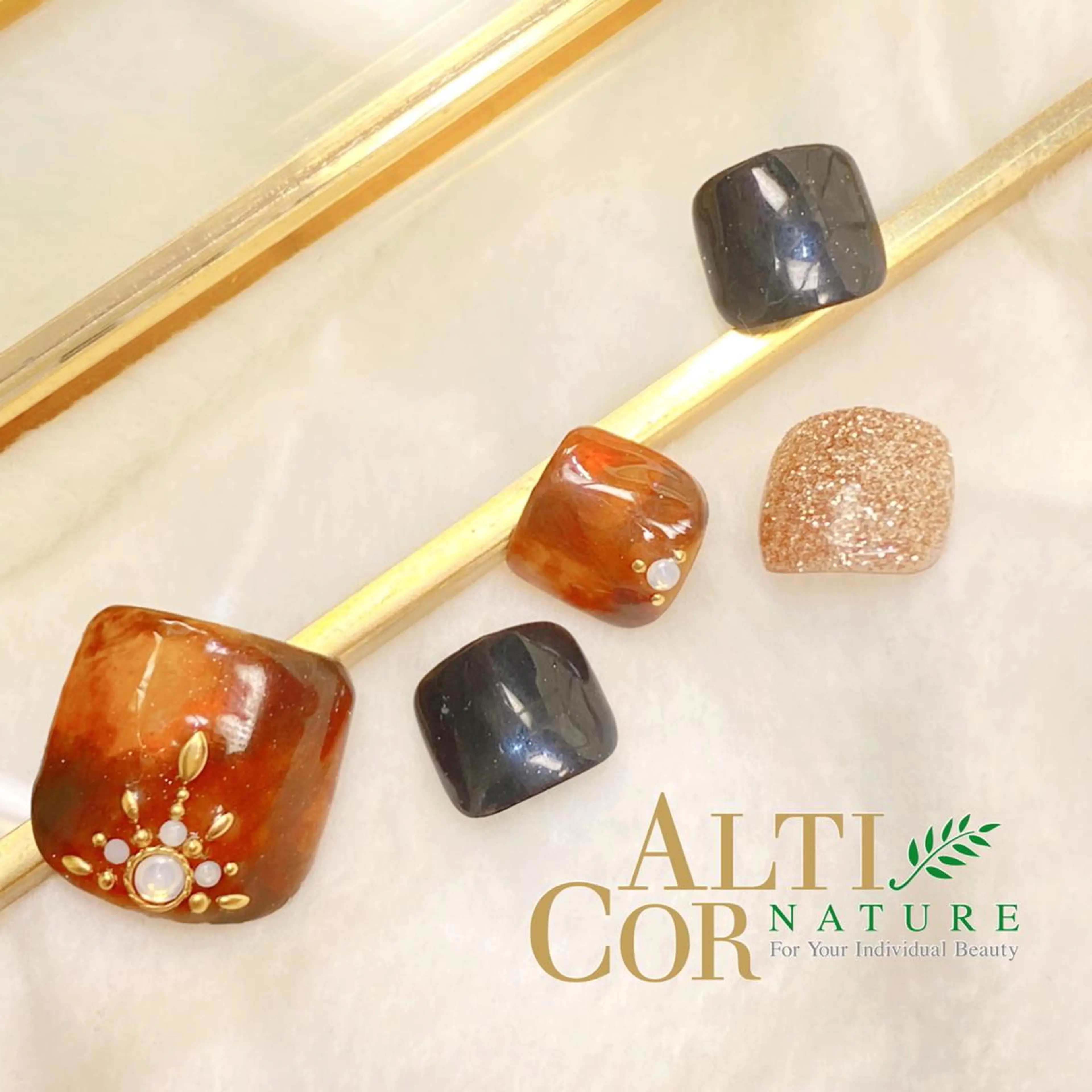 ネイル フットネイル ChezEspoir 佐藤のネイルデザイン