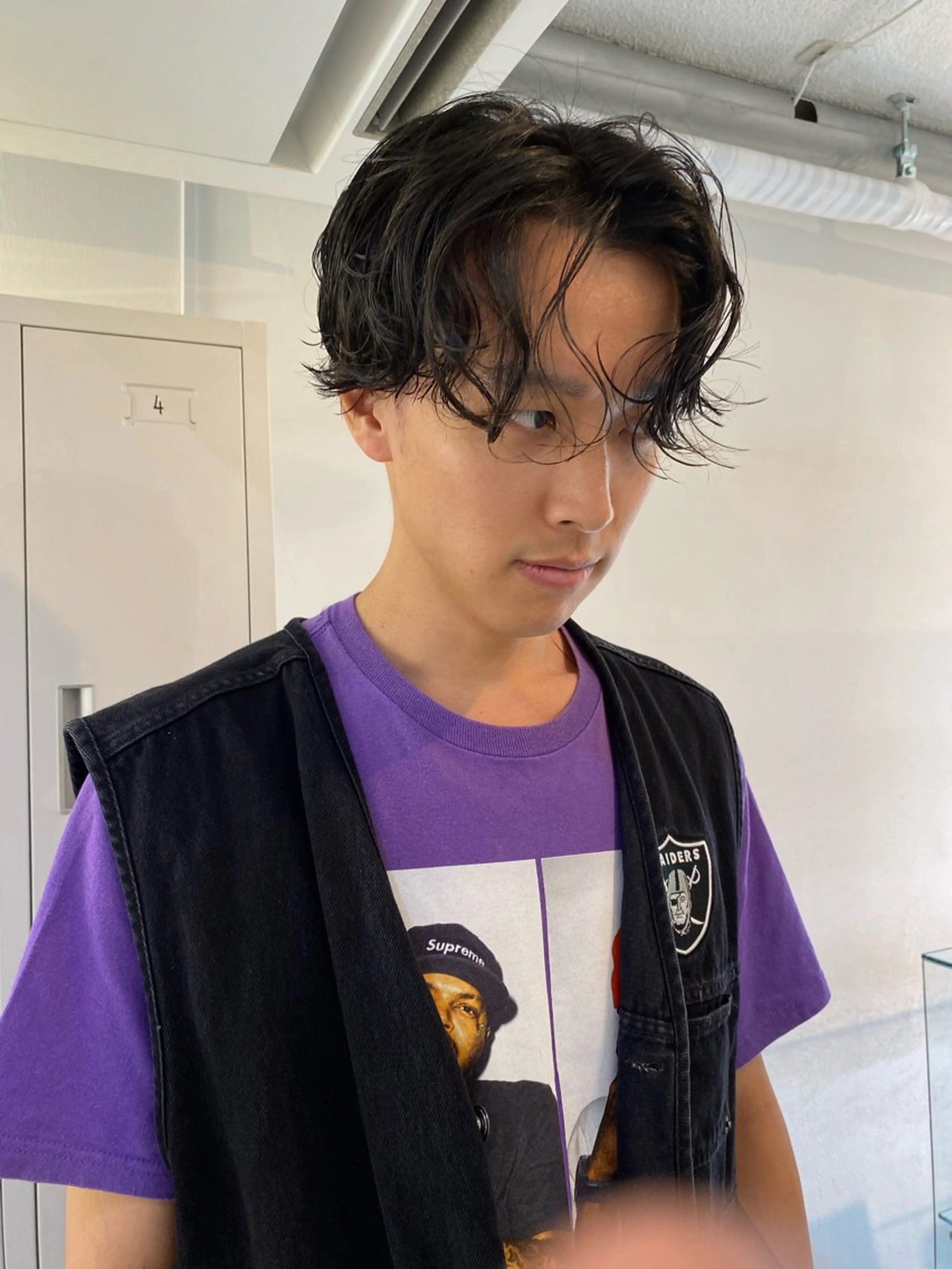 パーマ メンズ カット パーマ iroha/ n.w.h🎀のヘアスタイル