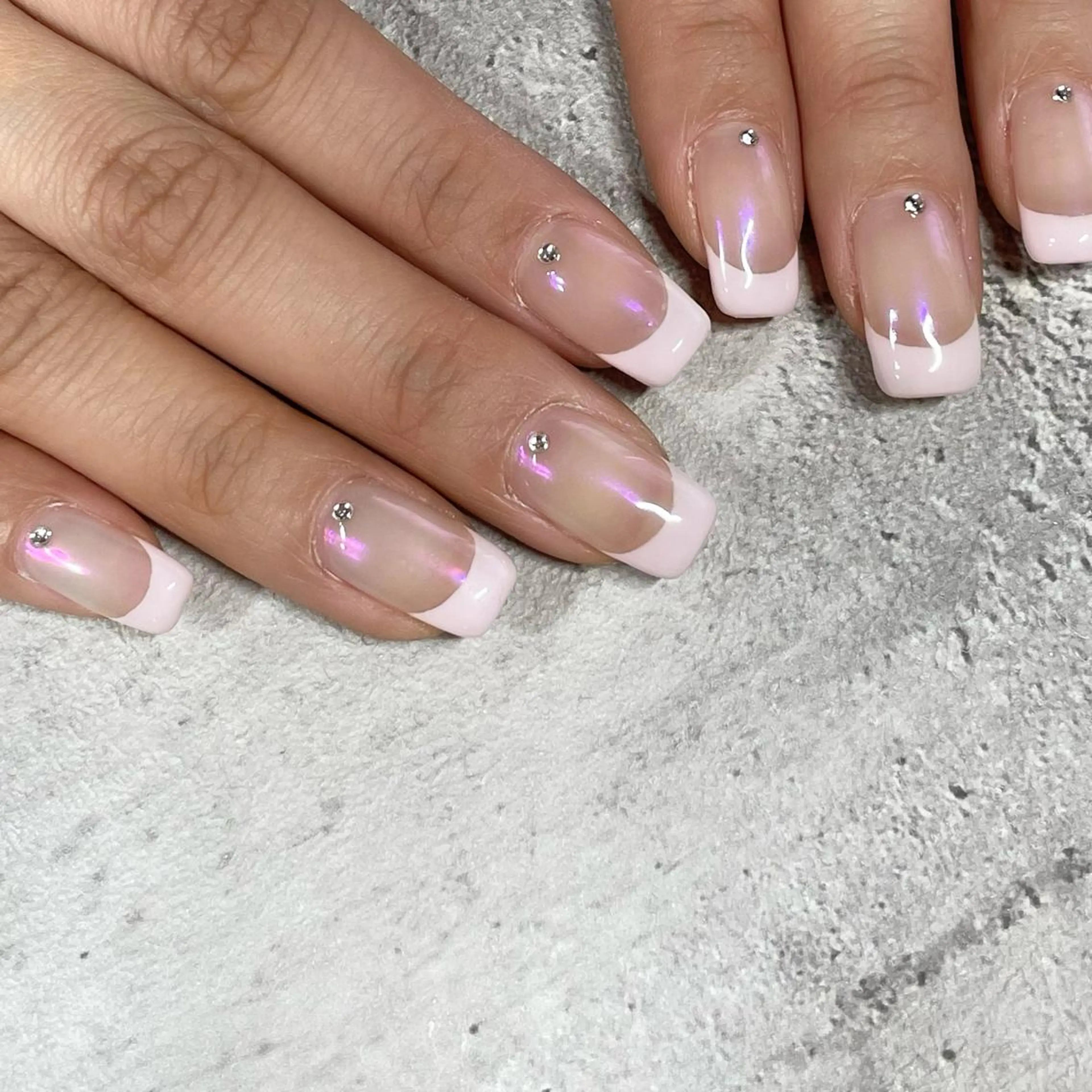 ネイル ジェルネイル シンプルネイル 東 千夏のネイルデザイン