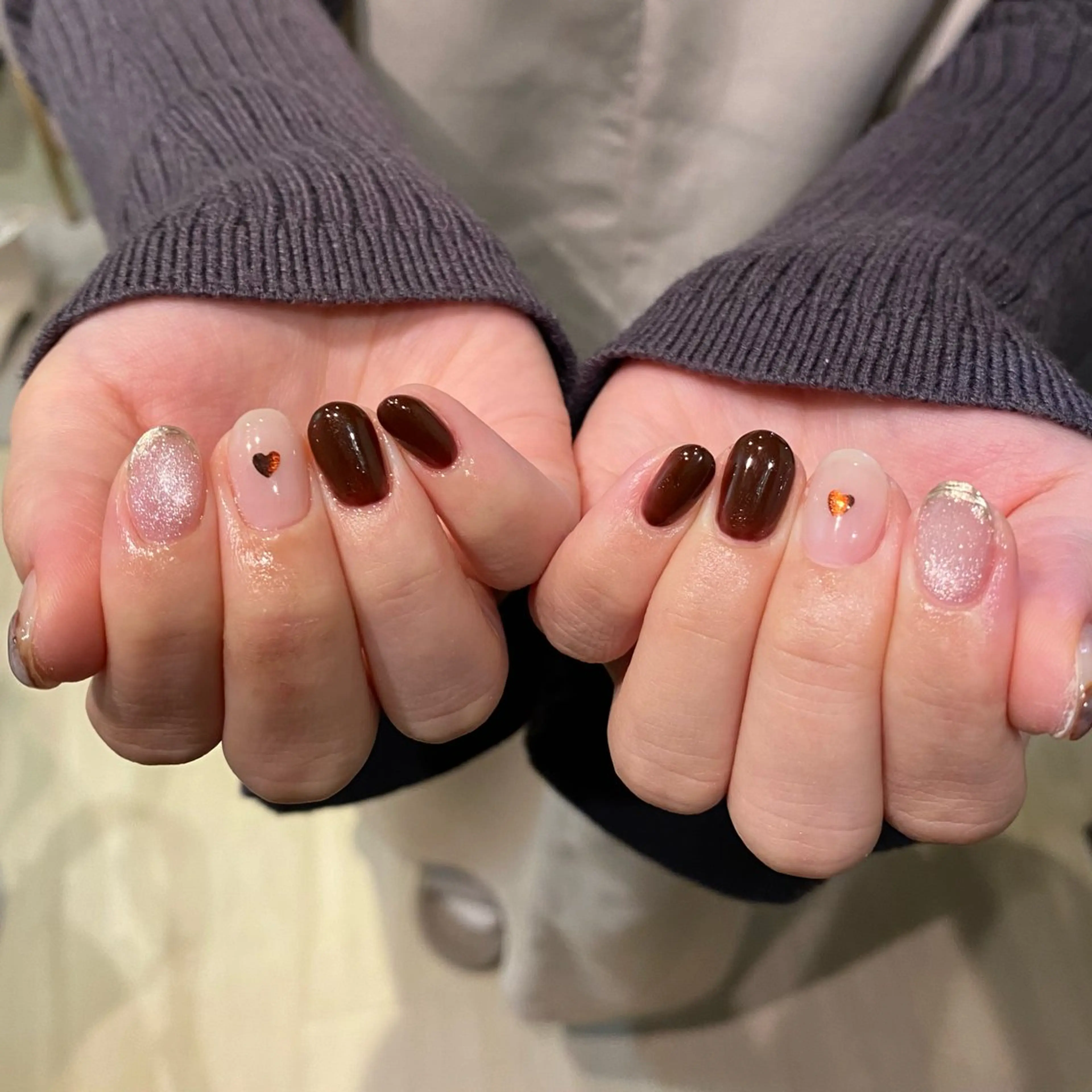 ネイル ハンドネイル ecrin エクラン maiのネイルデザイン