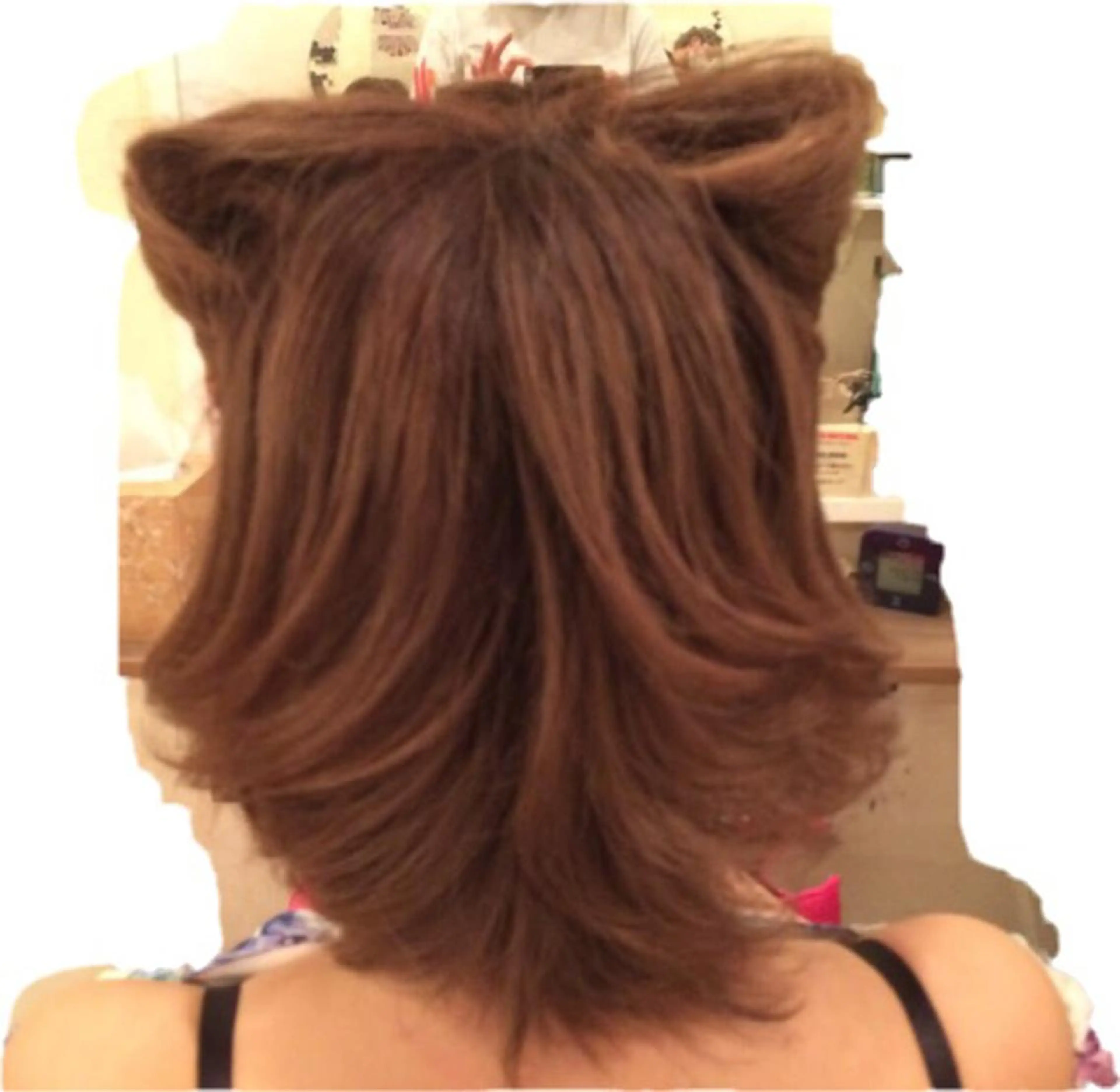 ショート ヘアセット Hair set RUUNAのヘアスタイル