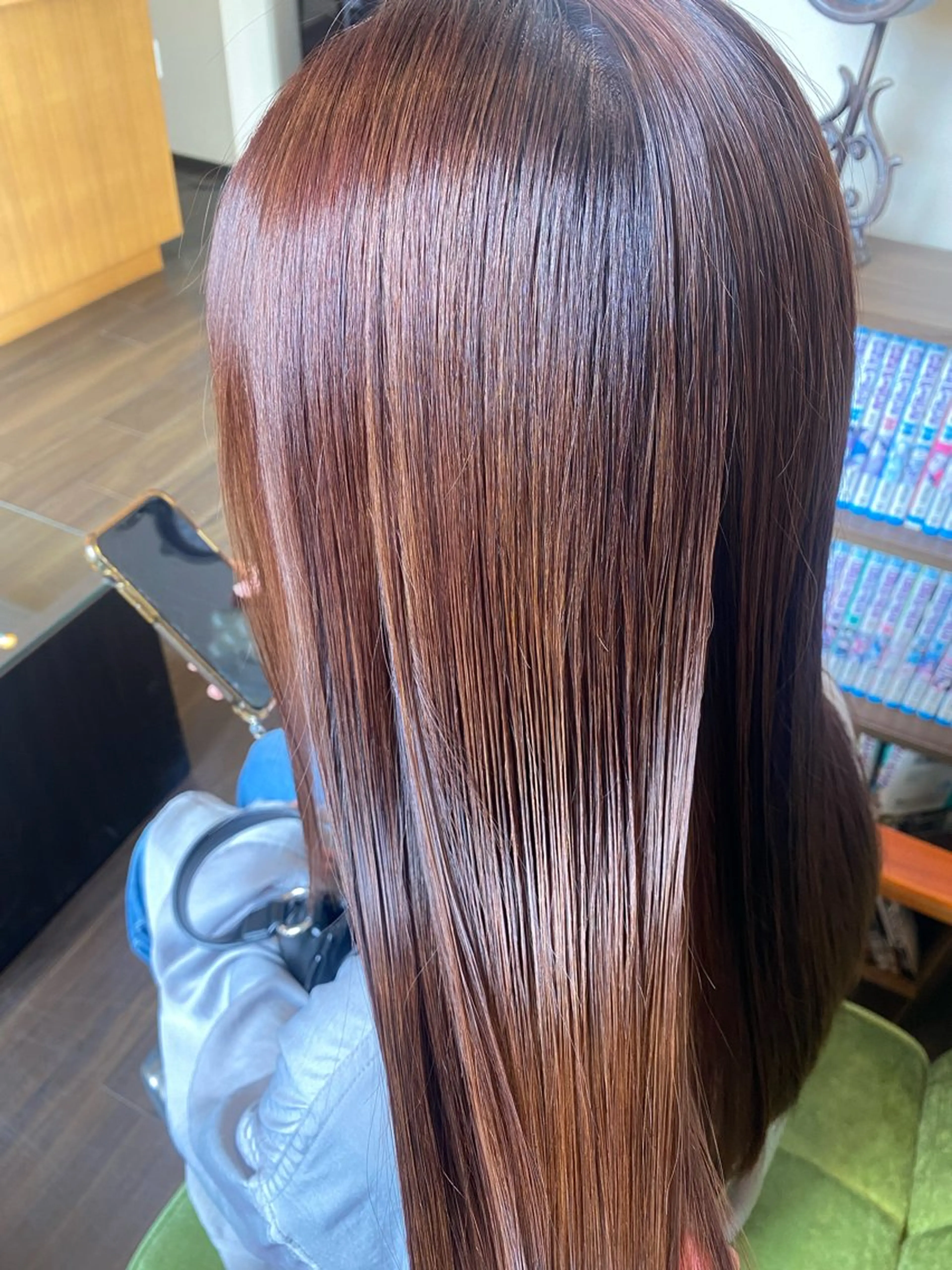 ロング 杉宮 慧美のヘアスタイル