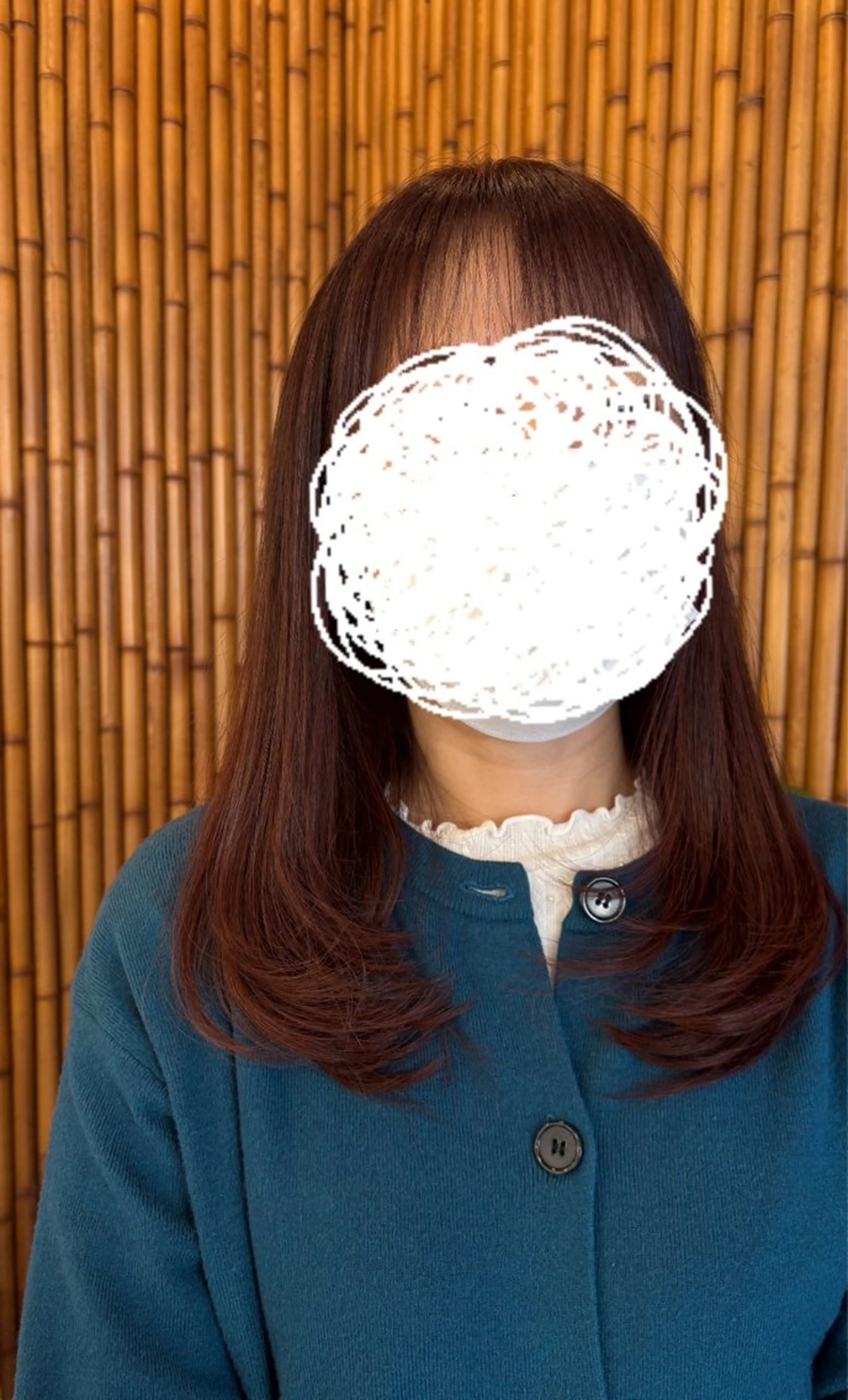 ロング カラー カット ヘアカラー アフェクション金山所属・透明感カラー🫧/ 艶感/ayanaのヘアスタイル
