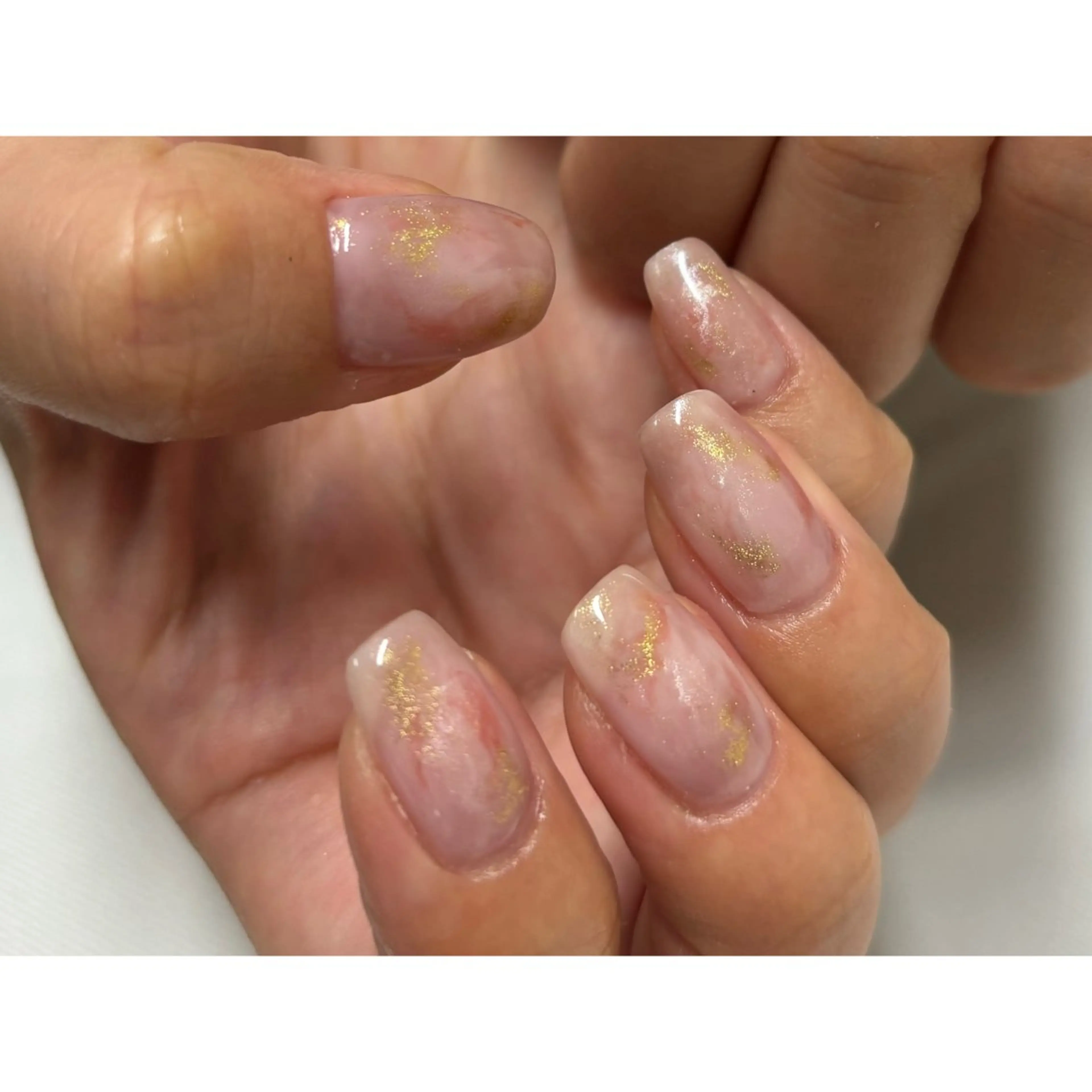 ネイル ジェルネイル ニュアンスネイル オフィスネイル パラジェル GLAD nail所属・銀座ニュアンスネイル Ichikawaのネイルデザイン