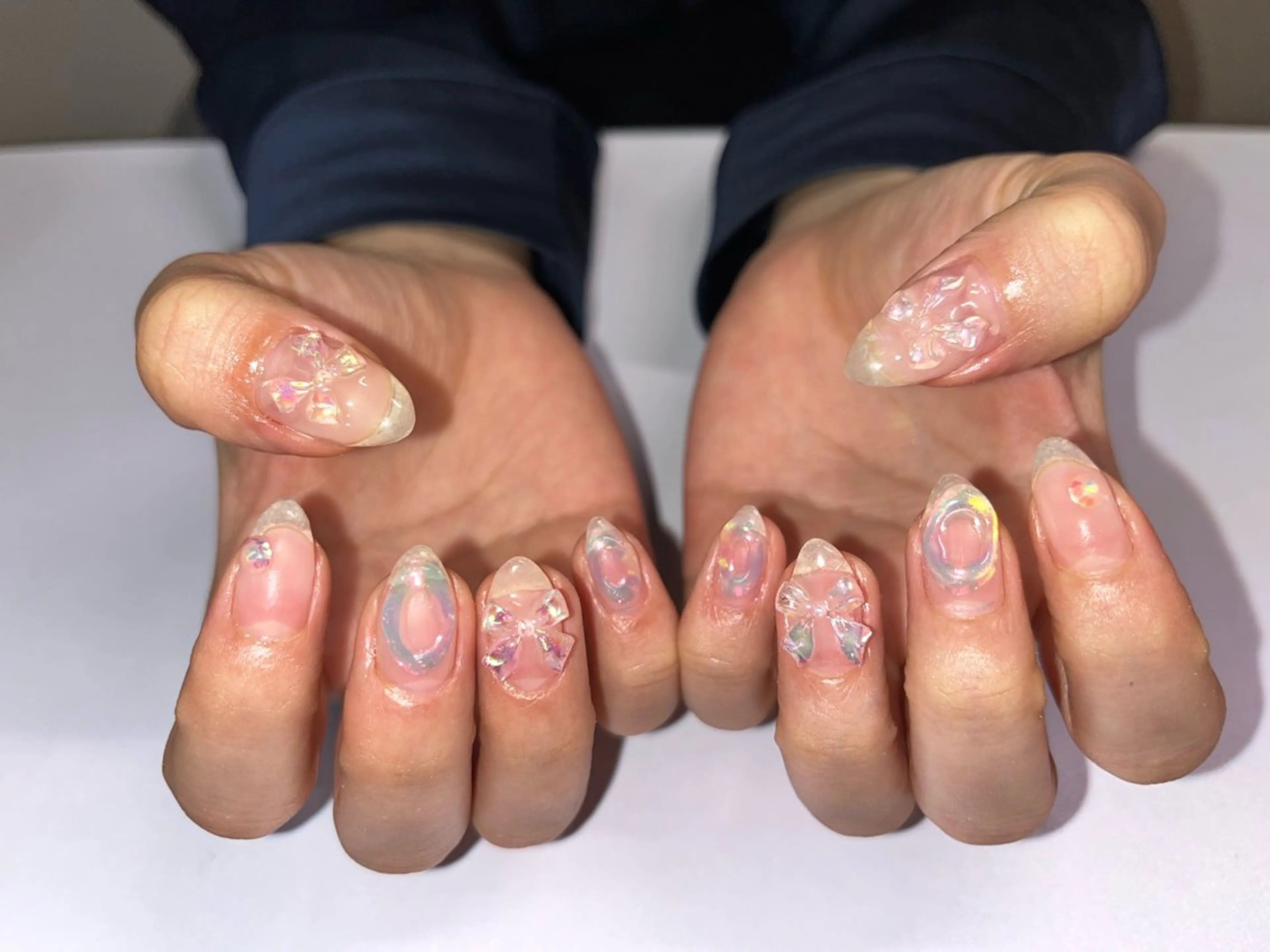 ネイル アートネイル ニュアンスネイル オフィスネイル ワンカラーネイル シンプルネイル ハンドネイル プライベートサロン N's Nailのネイルデザイン