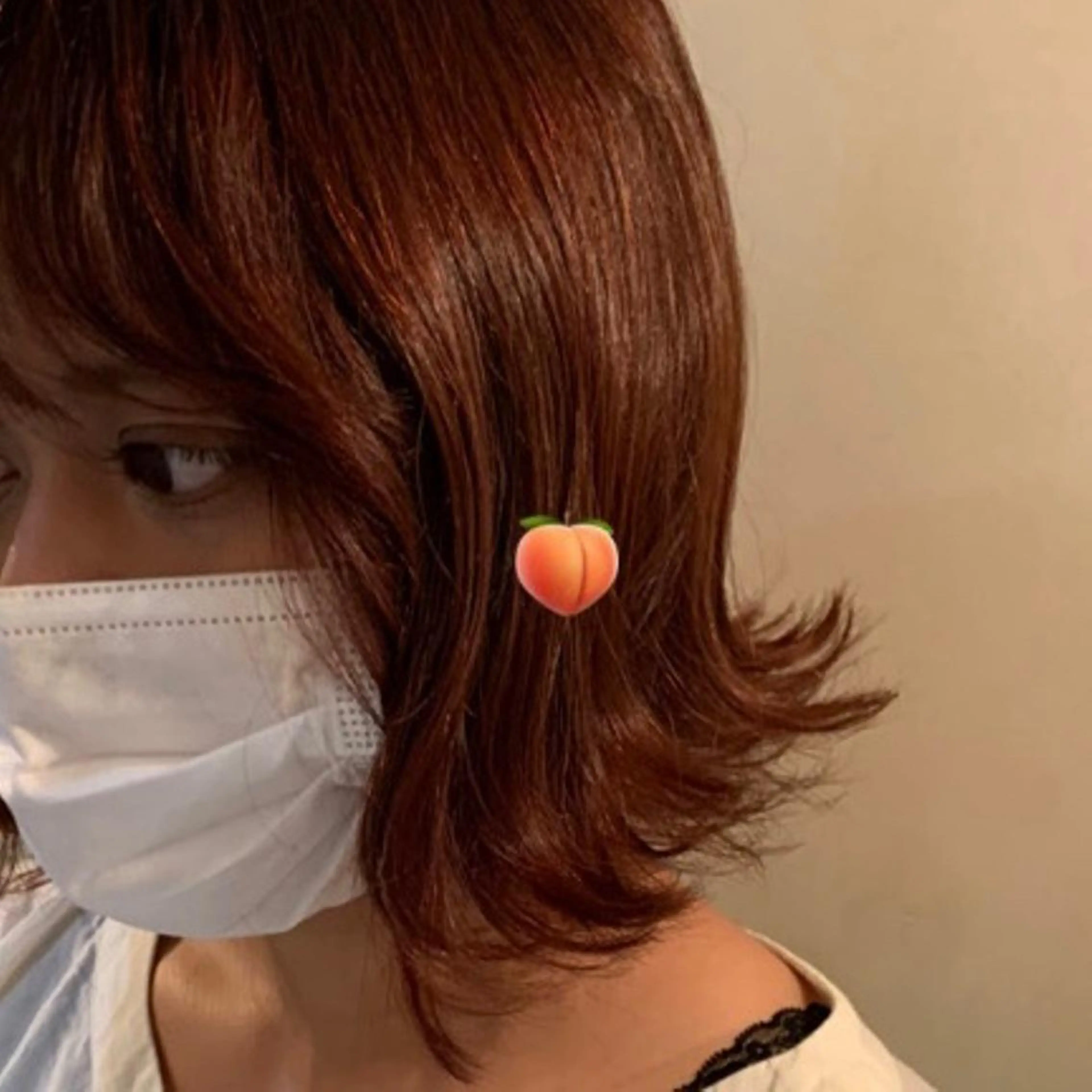 カラー ヘアアレンジ ブリーチ ピンクカラー 桃果 momokaのヘアスタイル