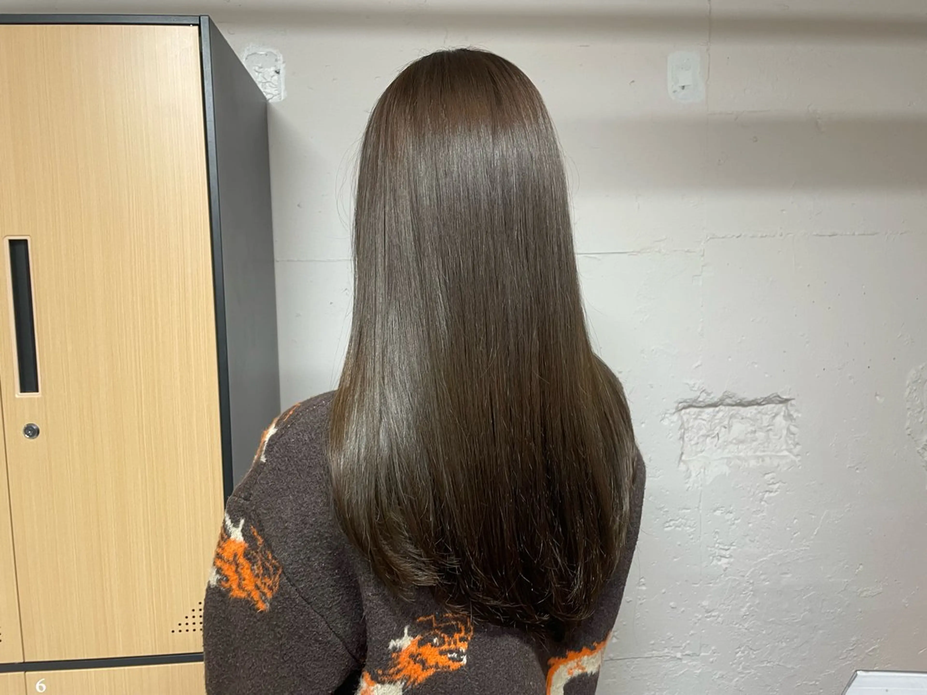 ロング ヘアカラー トリートメント tokute 中野真咲🐺のヘアスタイル