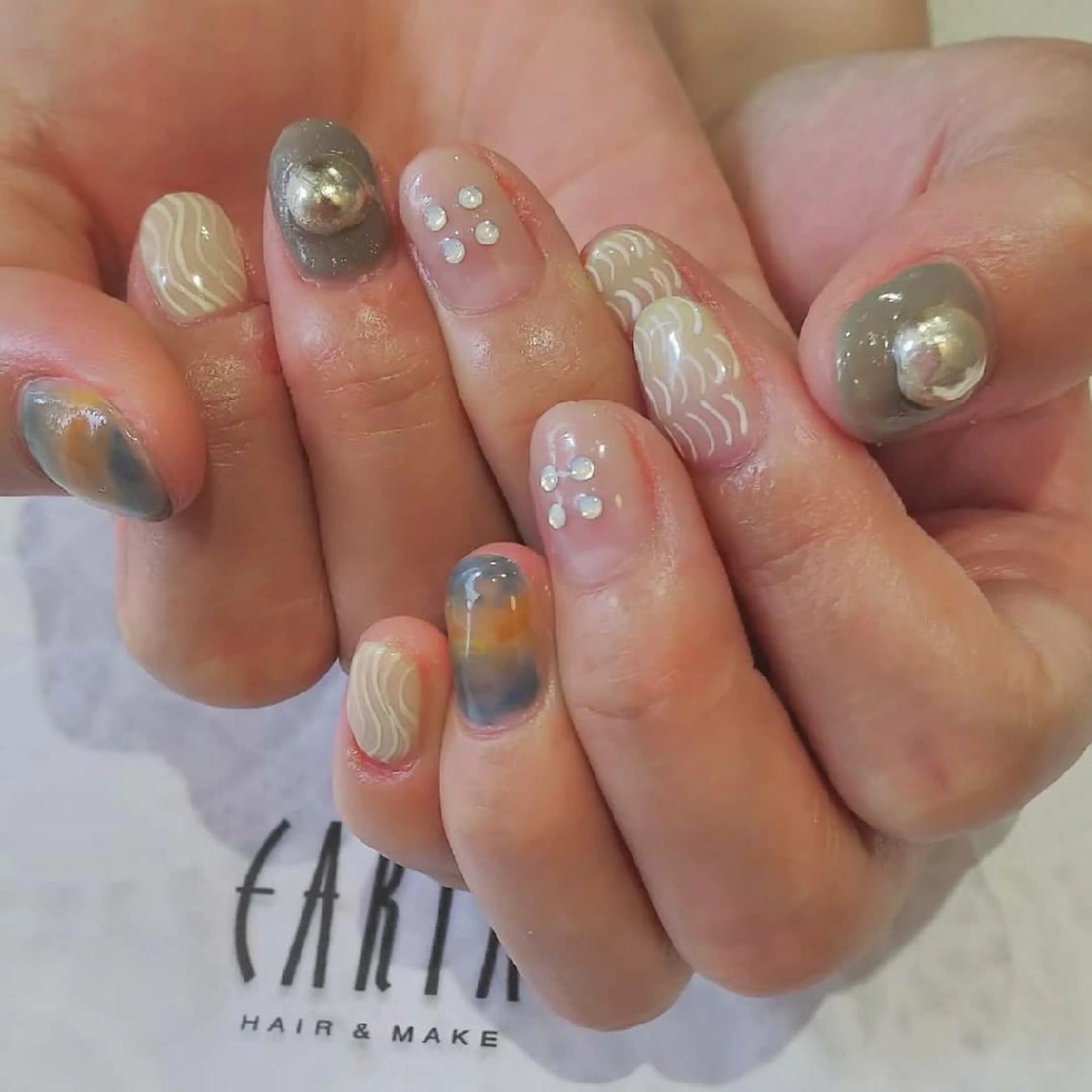 ネイル ハンドネイル Ne naiL ruricoのネイルデザイン
