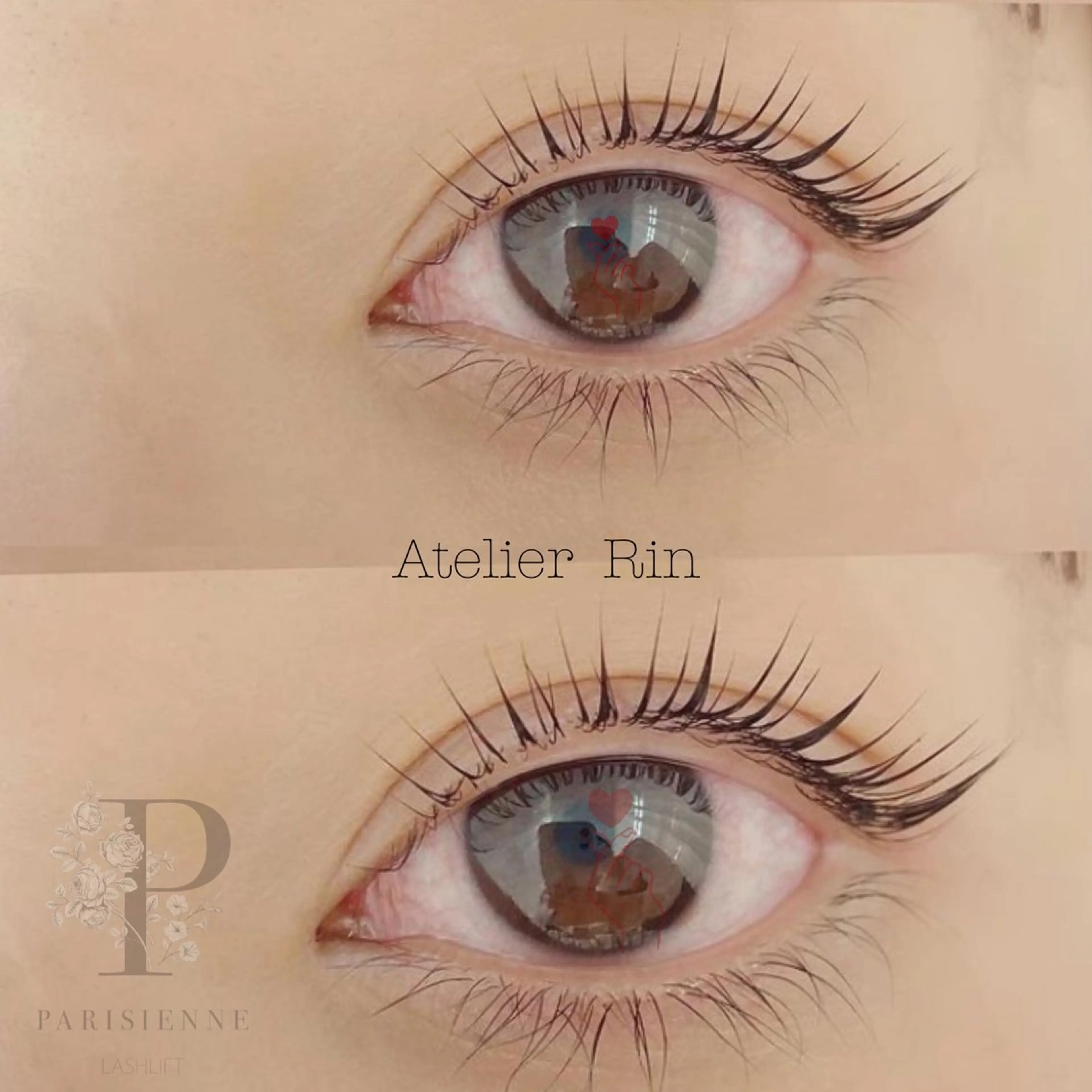 マツエク・マツパ パリジェンヌラッシュリフト AtelierRin小牧本店所属・AtelierRin Ayumiのマツエク・マツパデザイン