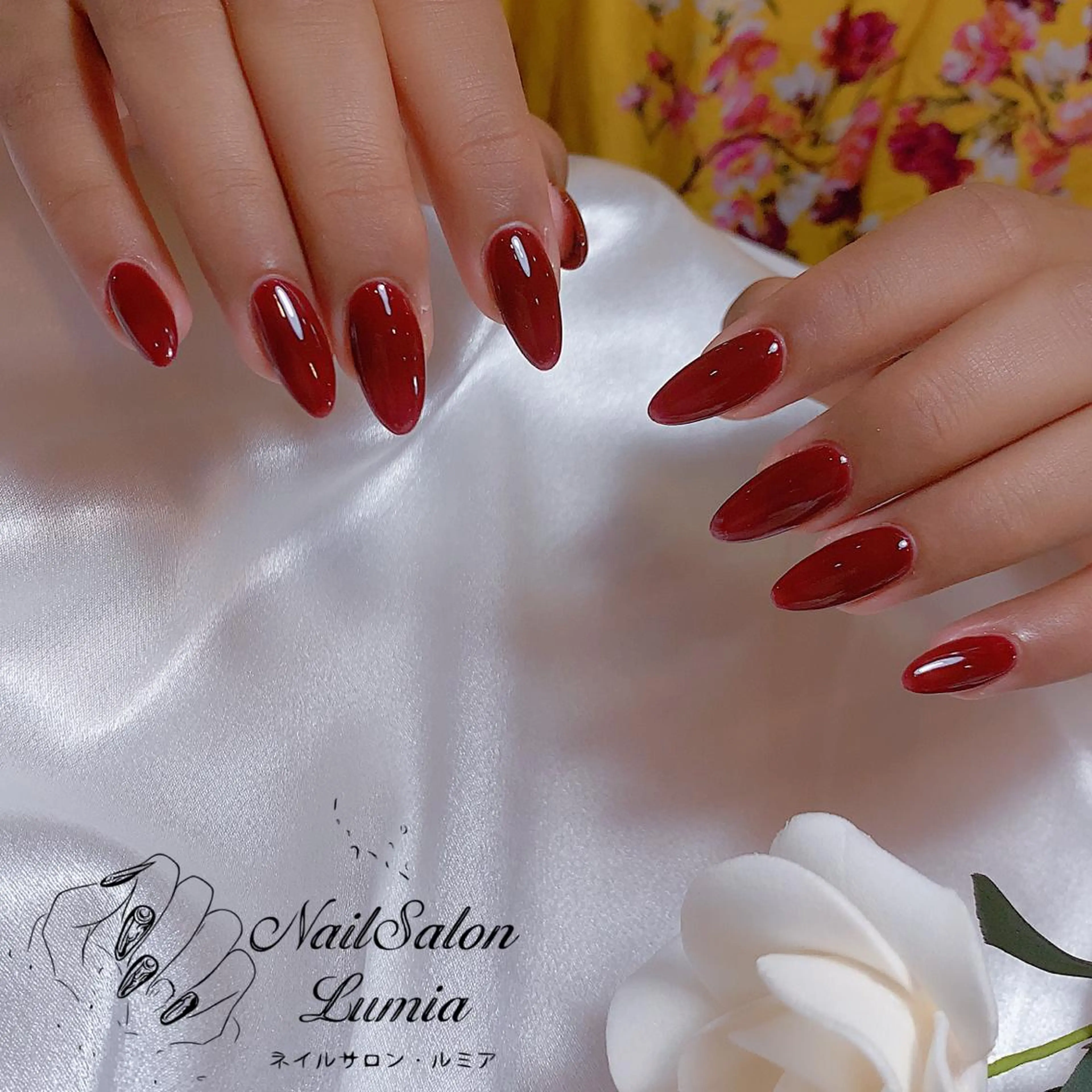ネイル ハンドネイル ネイルサロン ルミア Lumia 店長のネイルデザイン