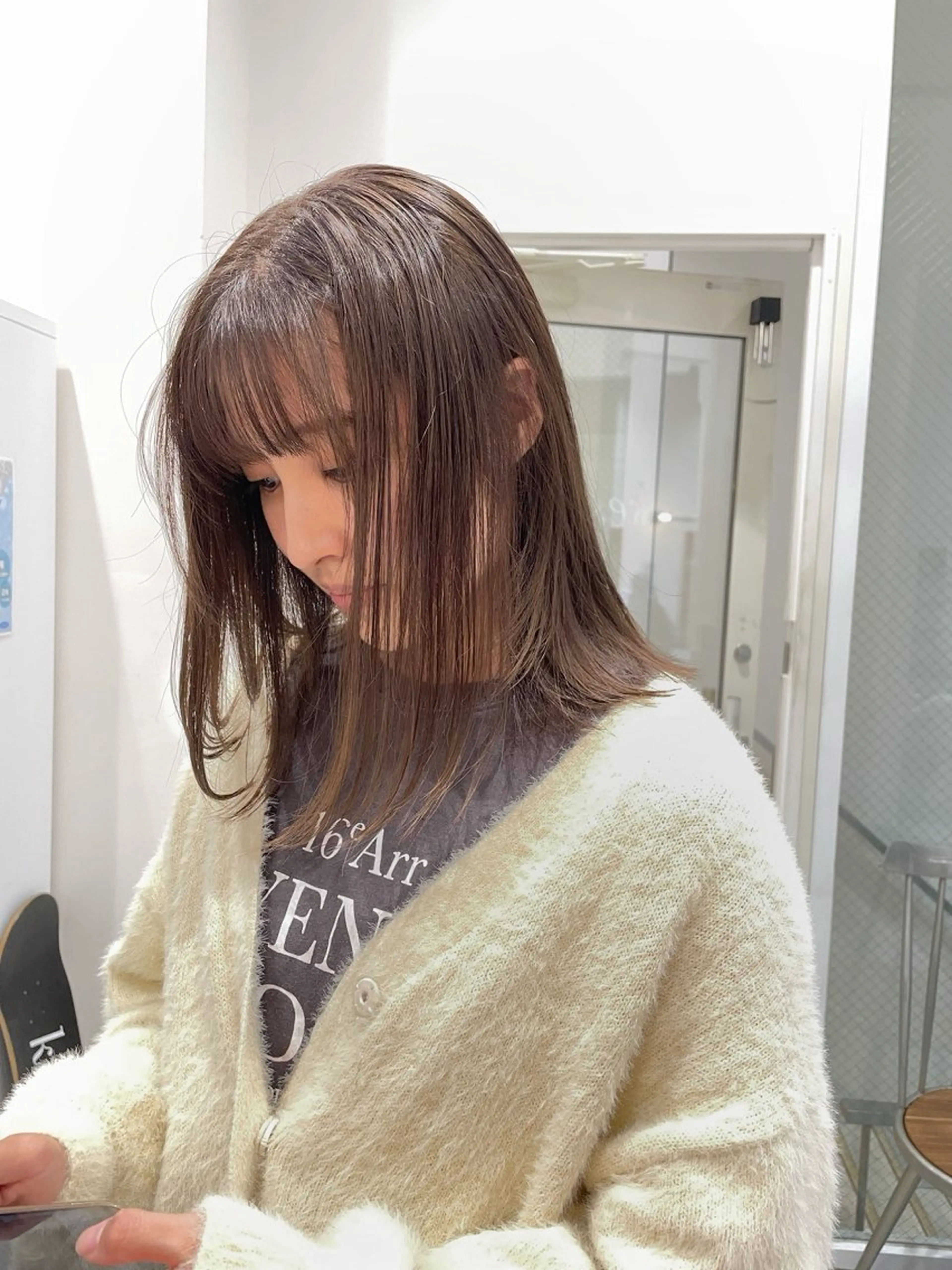 【人気No2!】似合わせカット&透明感カラー&3ステップトリートメント🌿の写真