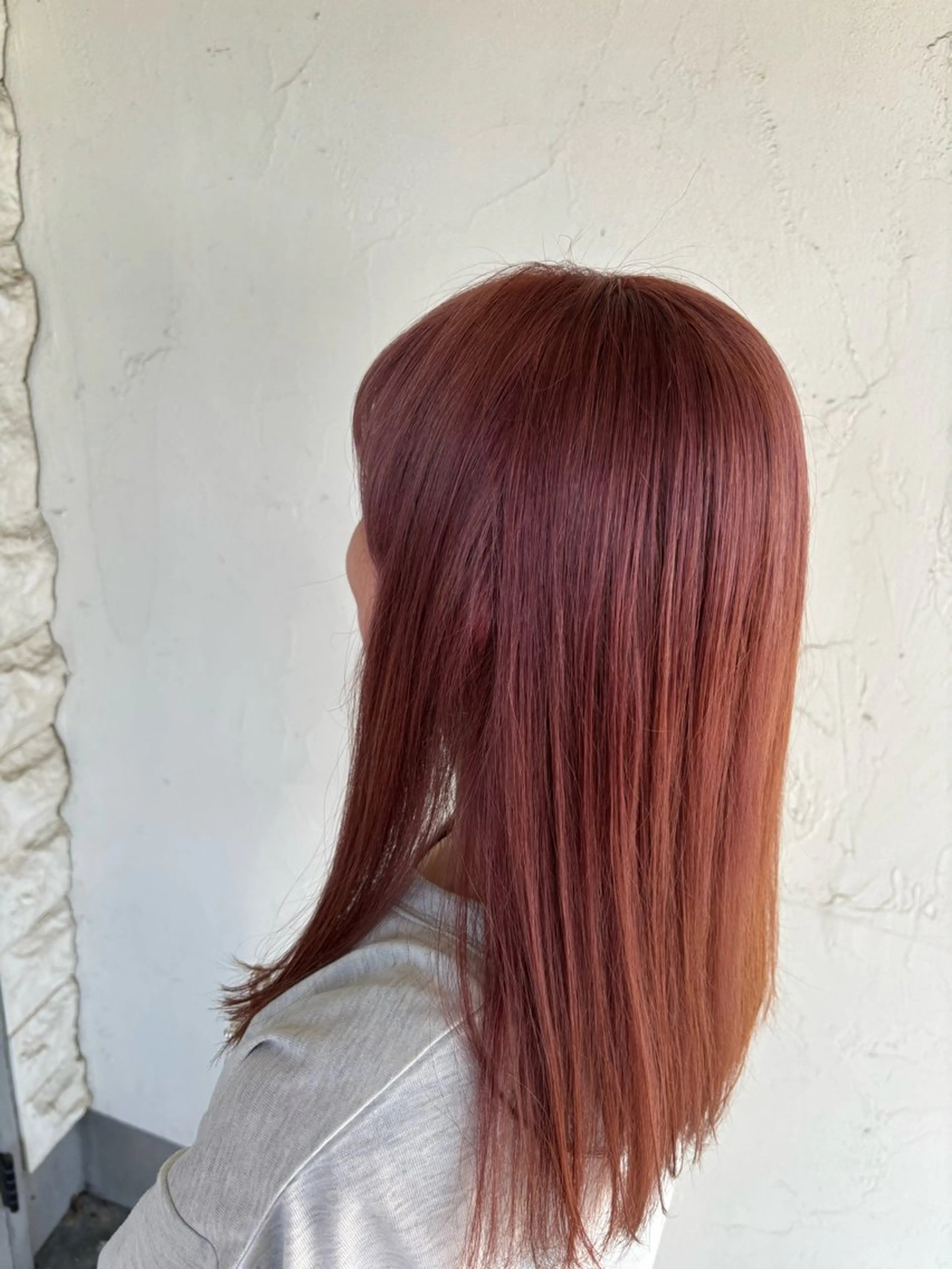 ミディアム あいか🌷韓国ヘア/ 艶髪/ハイトーンのヘアスタイル