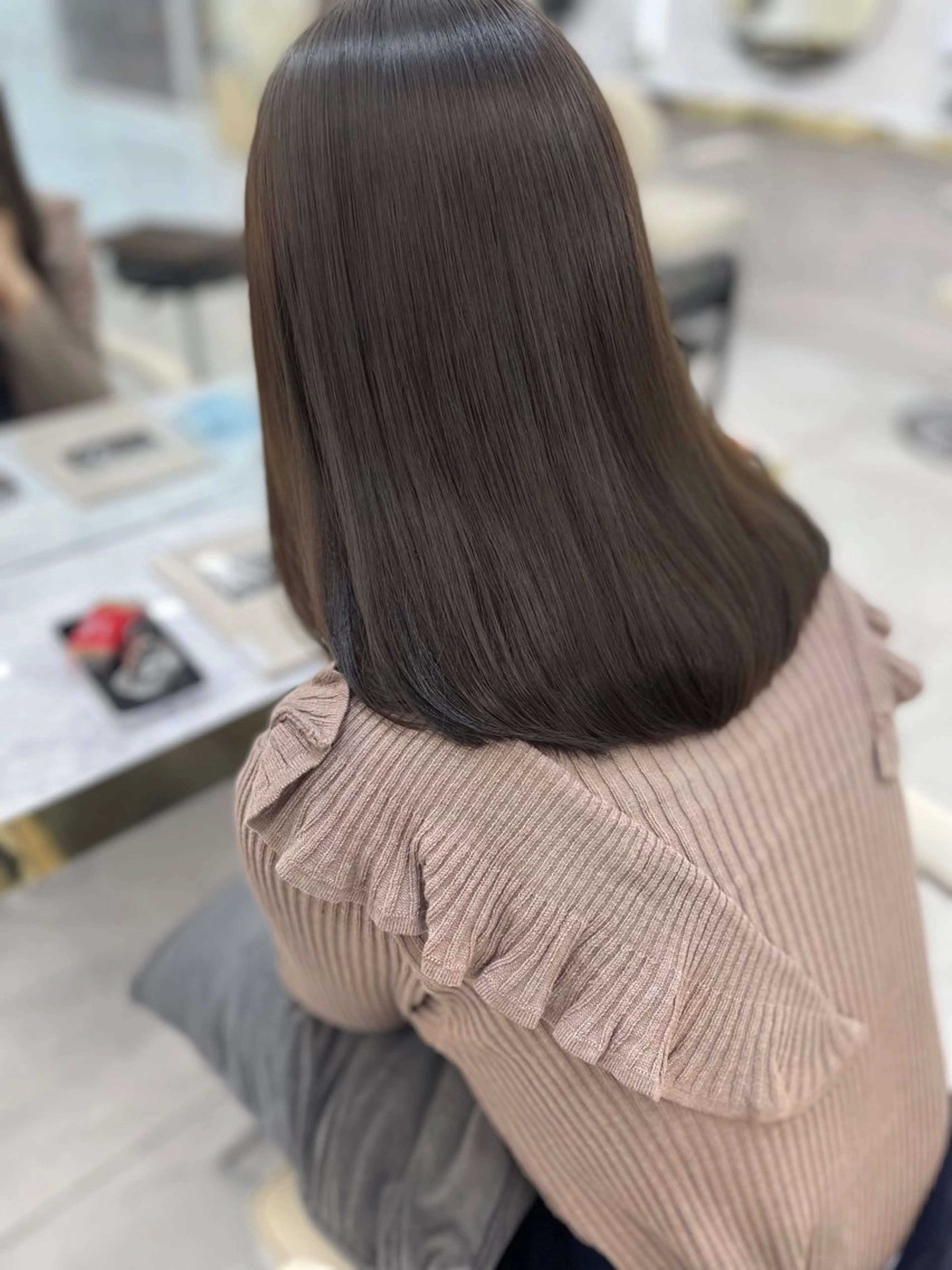 ミディアム 似合わせのプロ🕊 美髪矯正/ioriのヘアスタイル