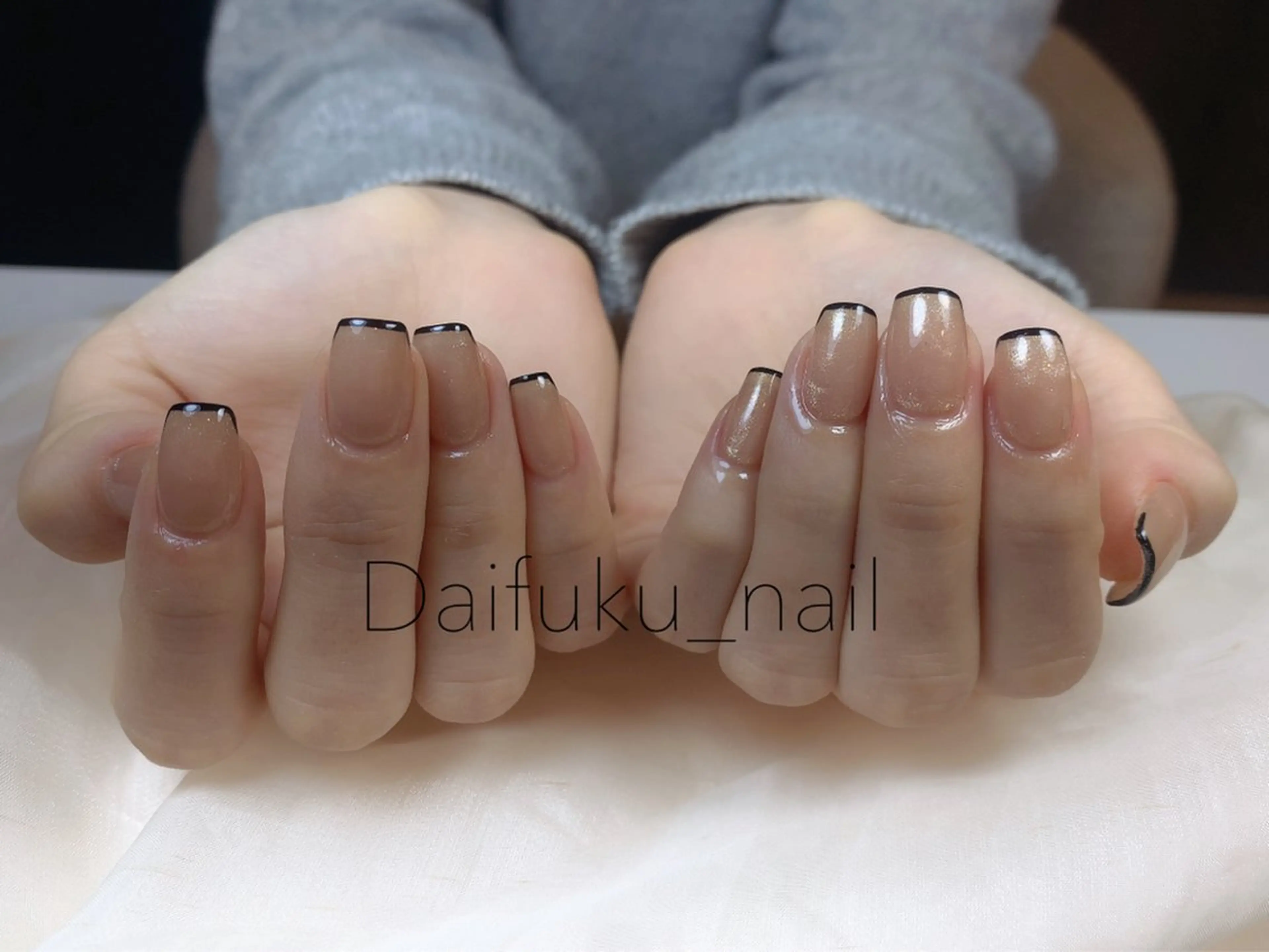 ミディアム ハンドネイル Daifuku_nails所属・Daifuku nailsのネイルデザイン