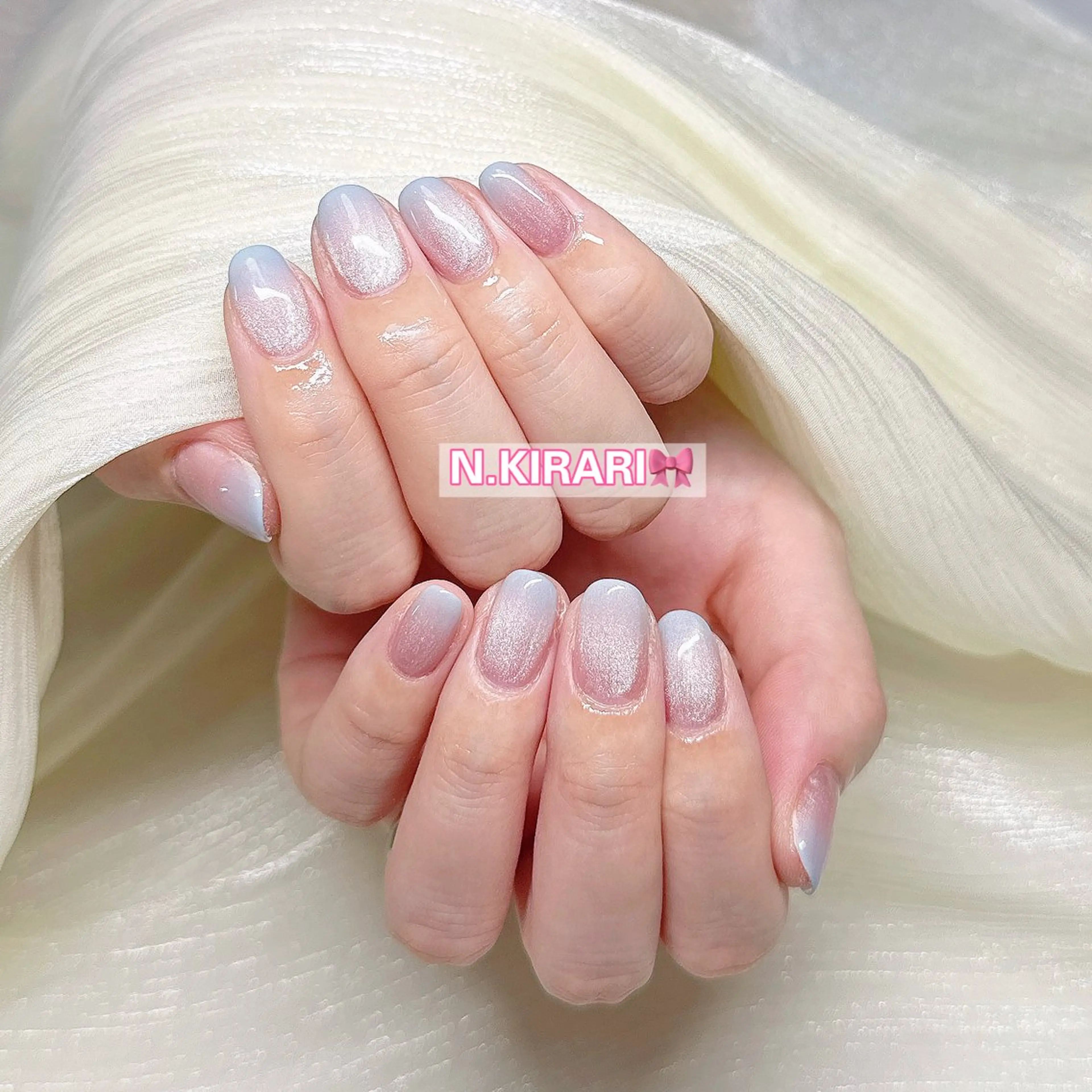 ネイル マグネットネイル ハンドネイル ハンドケア N.KIRARI nail salonのネイルデザイン