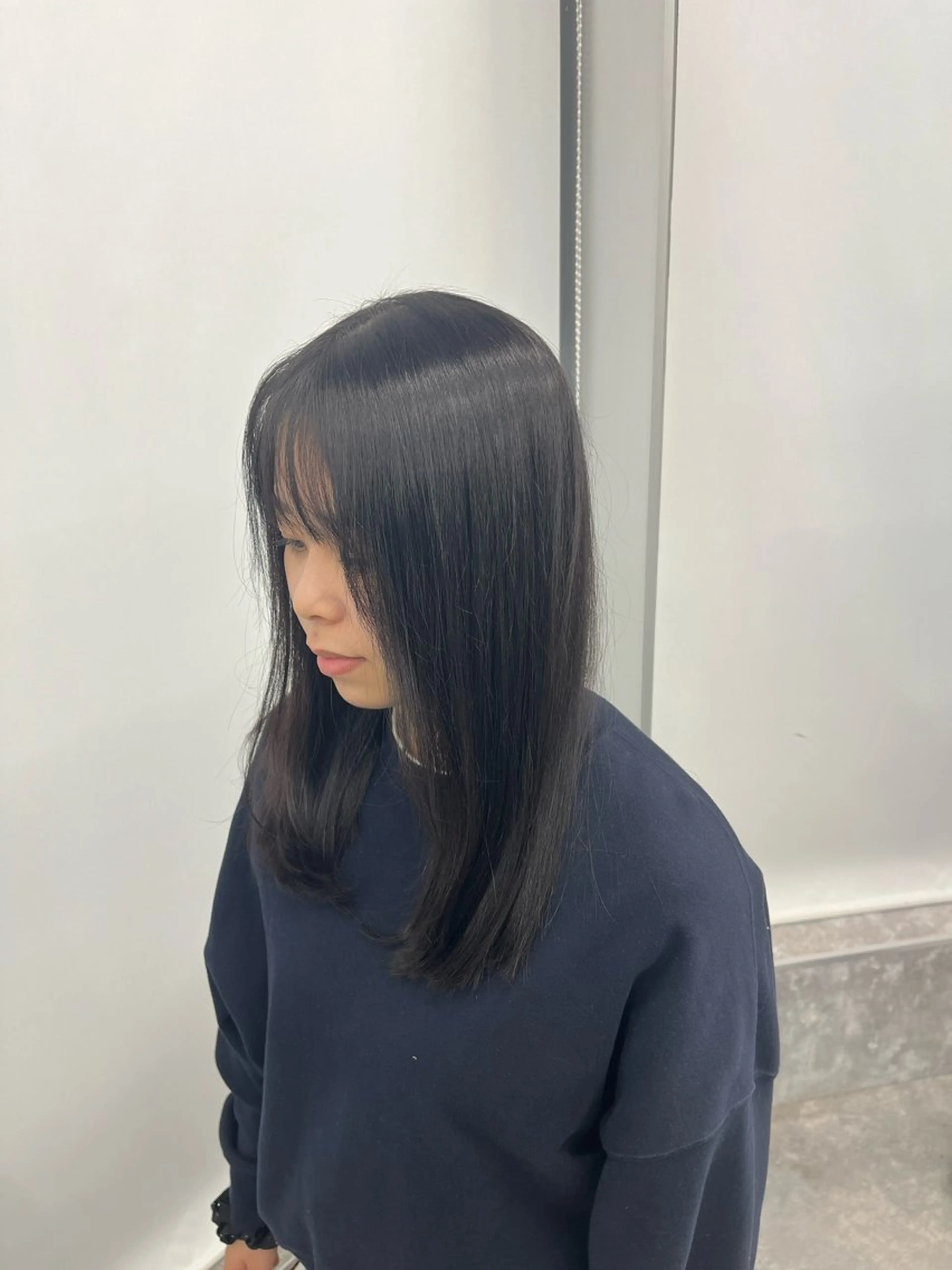 セミロング カラー パーマ ヘアアレンジ セミロングパーマ ブリーチ 透明感カラー ダブルカラー グラデーションカラー カット ヘアカラー トリートメント Eir江坂　カット/ボブ/ショート/髪質改善カラー/トリートメント所属・髪質改善カラー特化 亮輔【江坂駅すぐ】のヘアスタイル