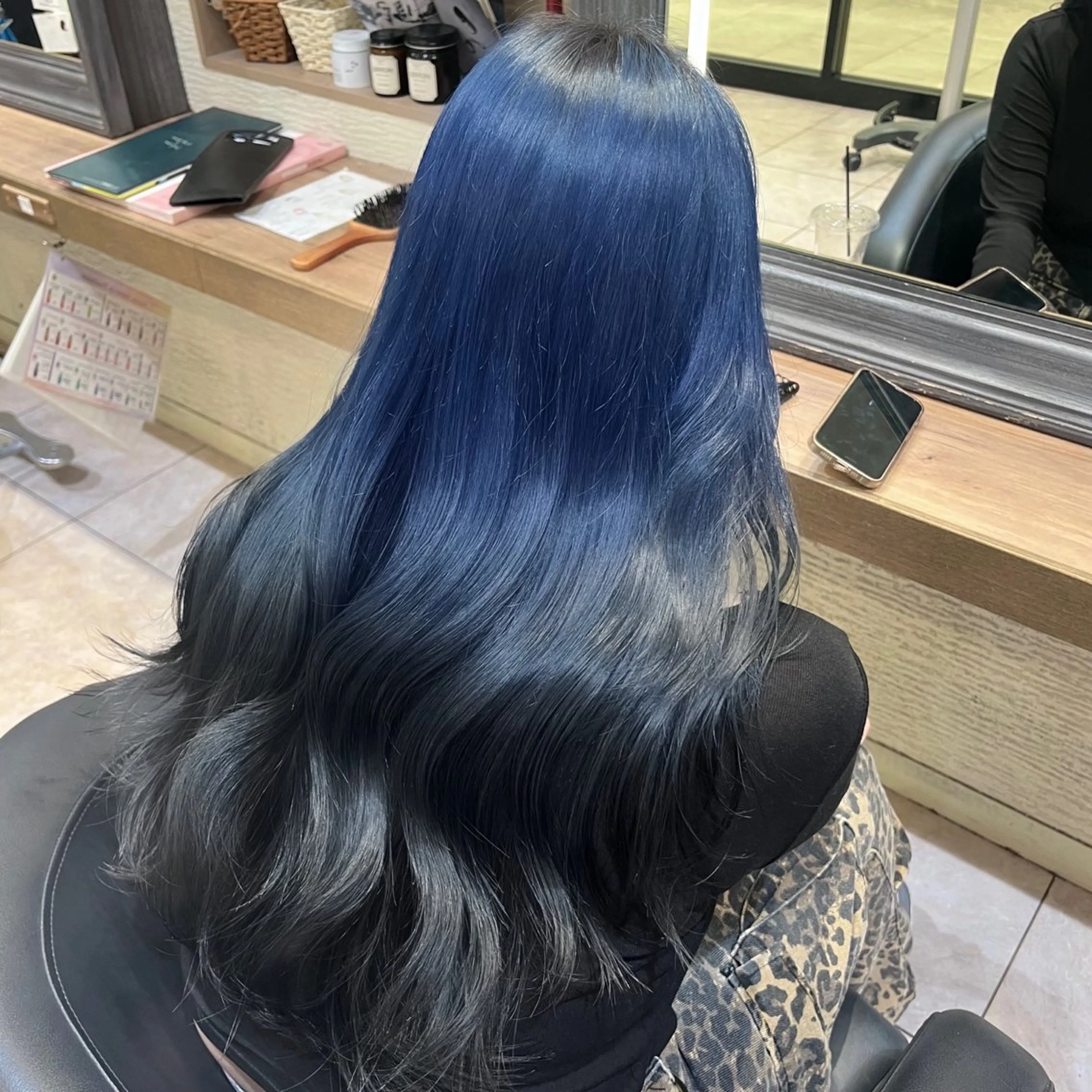 ロング カラー EIGHTyokosuka所属・ハイトーン 🦋🎶LENのヘアスタイル