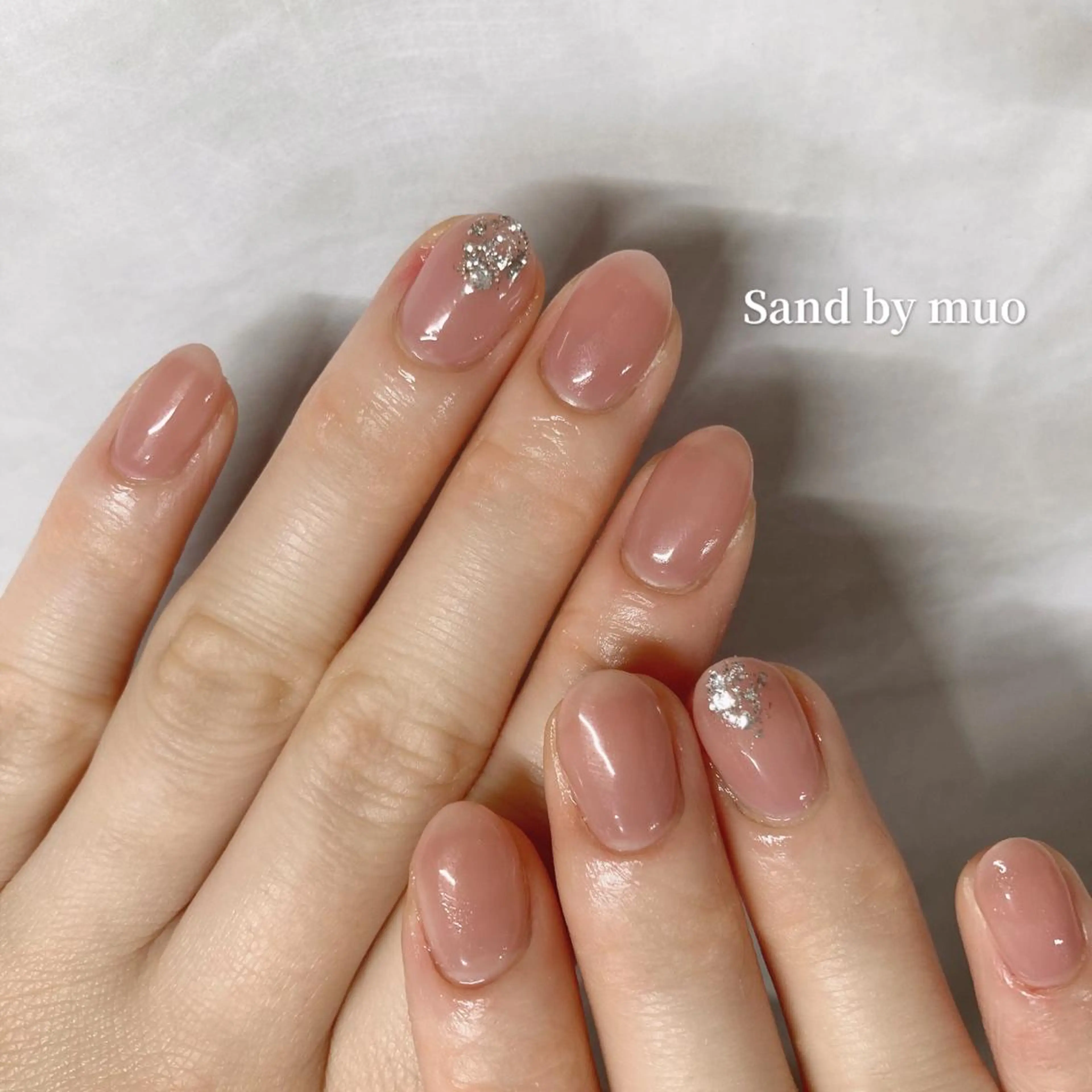 ネイル アートネイル ワンカラーネイル 中川 ほののネイルデザイン