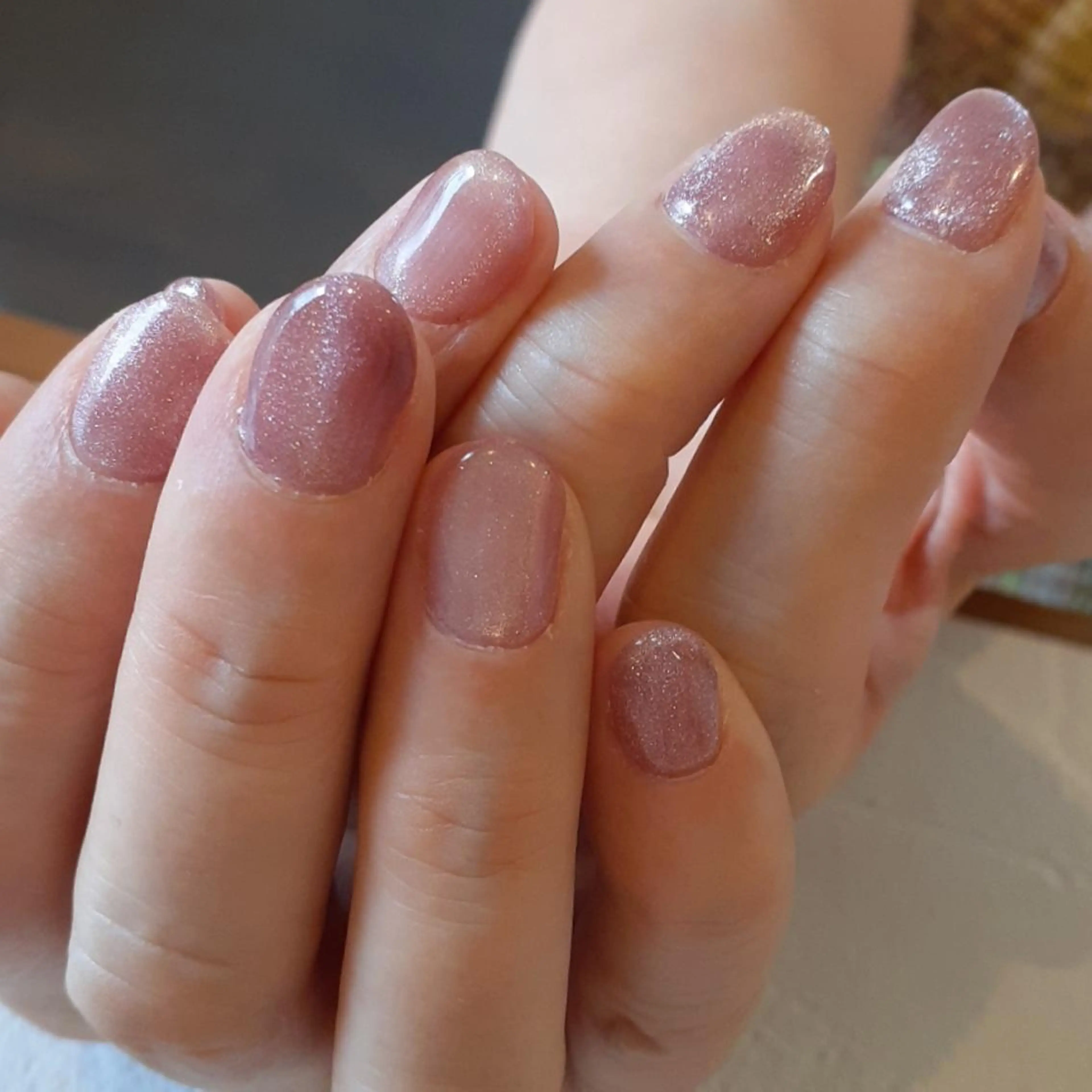 ネイル クリアネイル マグネットネイル I. Yukariのネイルデザイン