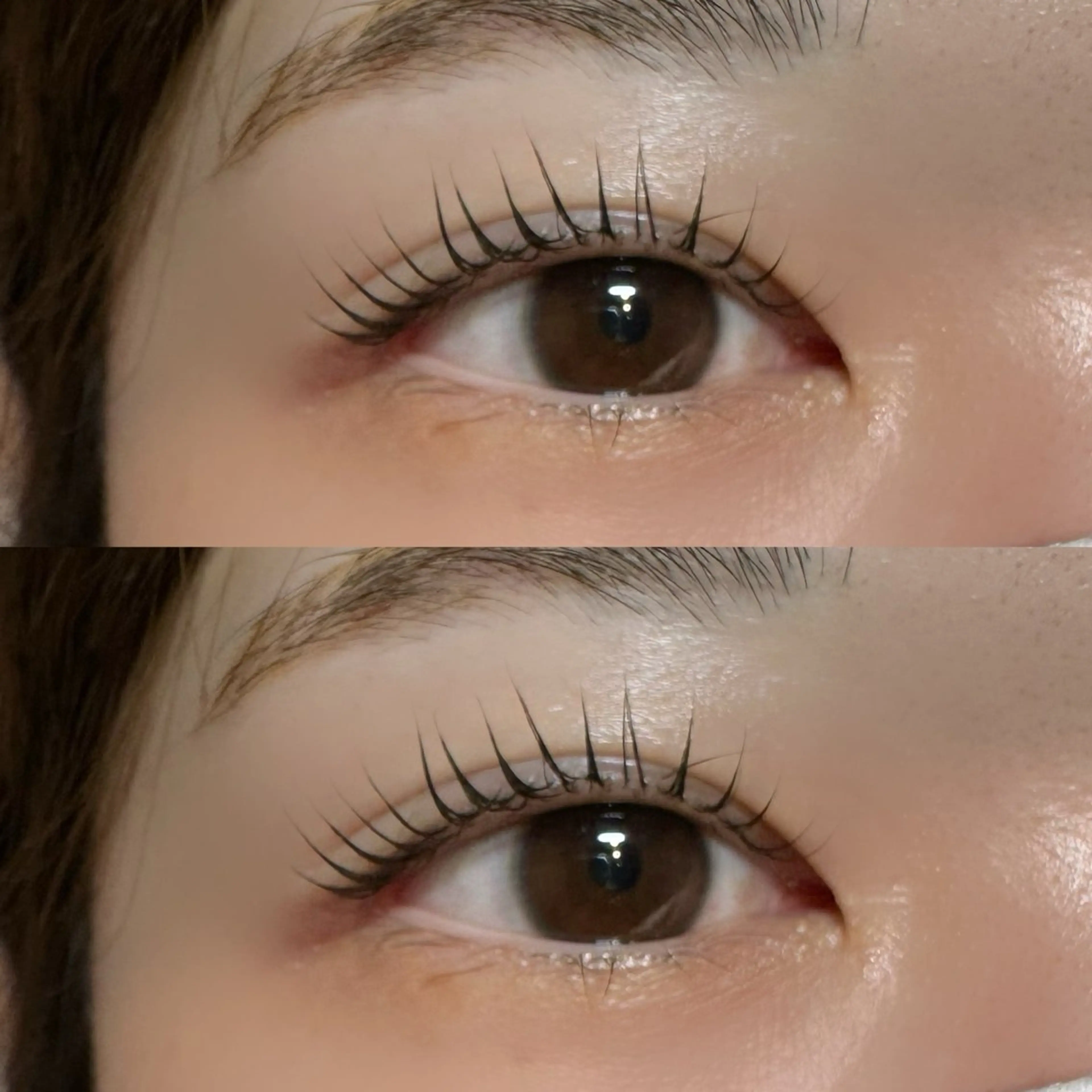 マツエク・マツパ パリジェンヌラッシュリフト まつげパーマ 一重×まつ毛パーマ nya-meluxe 杵渕彩希のマツエク・マツパデザイン